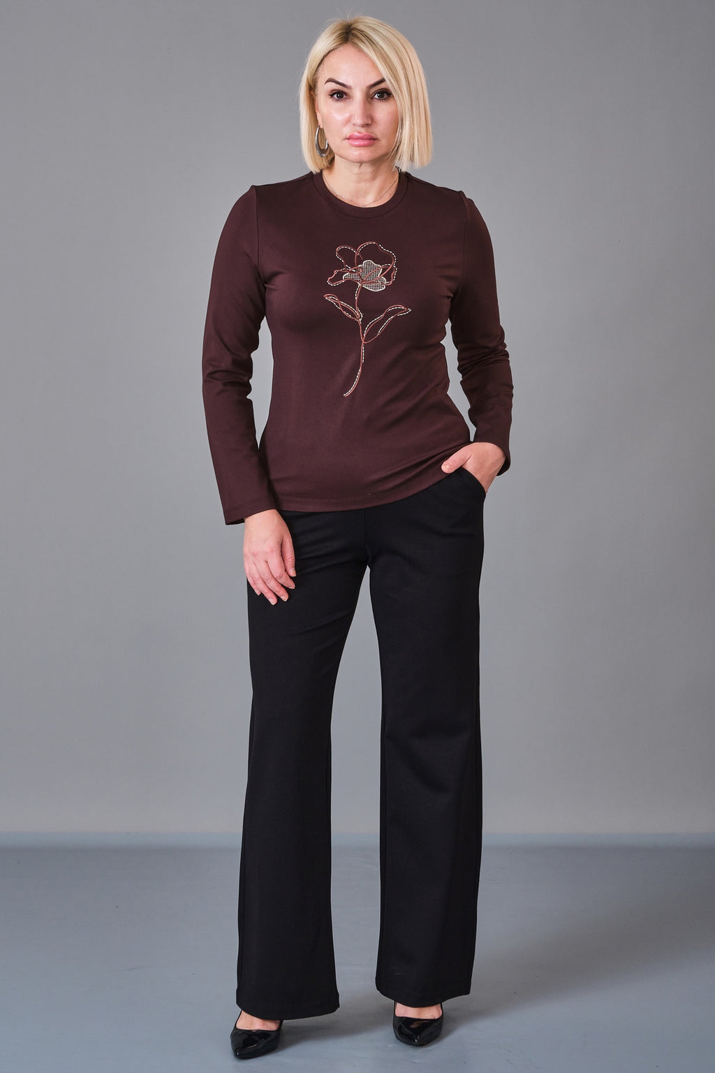 Revaro - Regular Size Blouse (REV27KB-2675) - 8690200223143