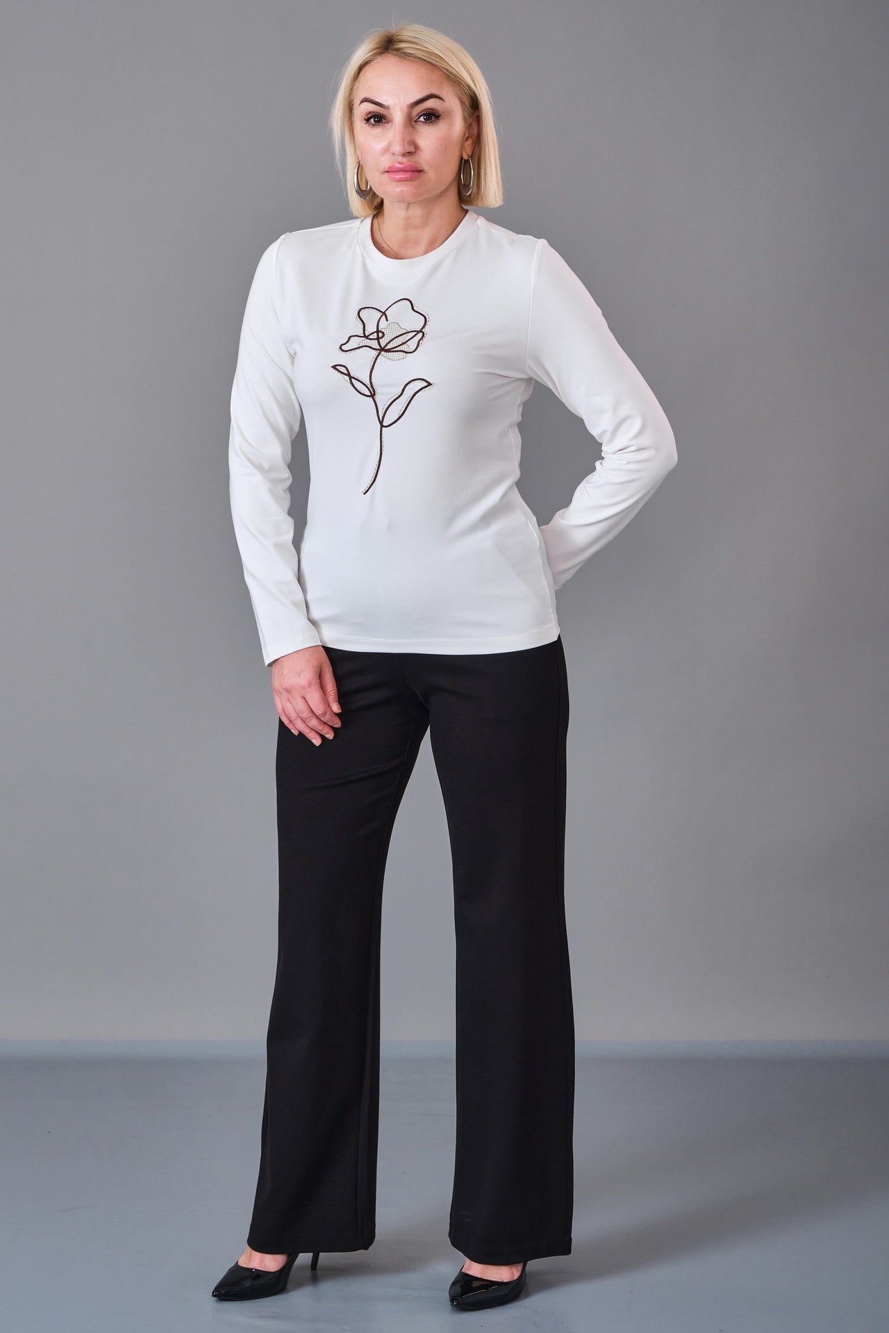Revaro - Regular Size Blouse (REV27KB-2675) - 8690200223150