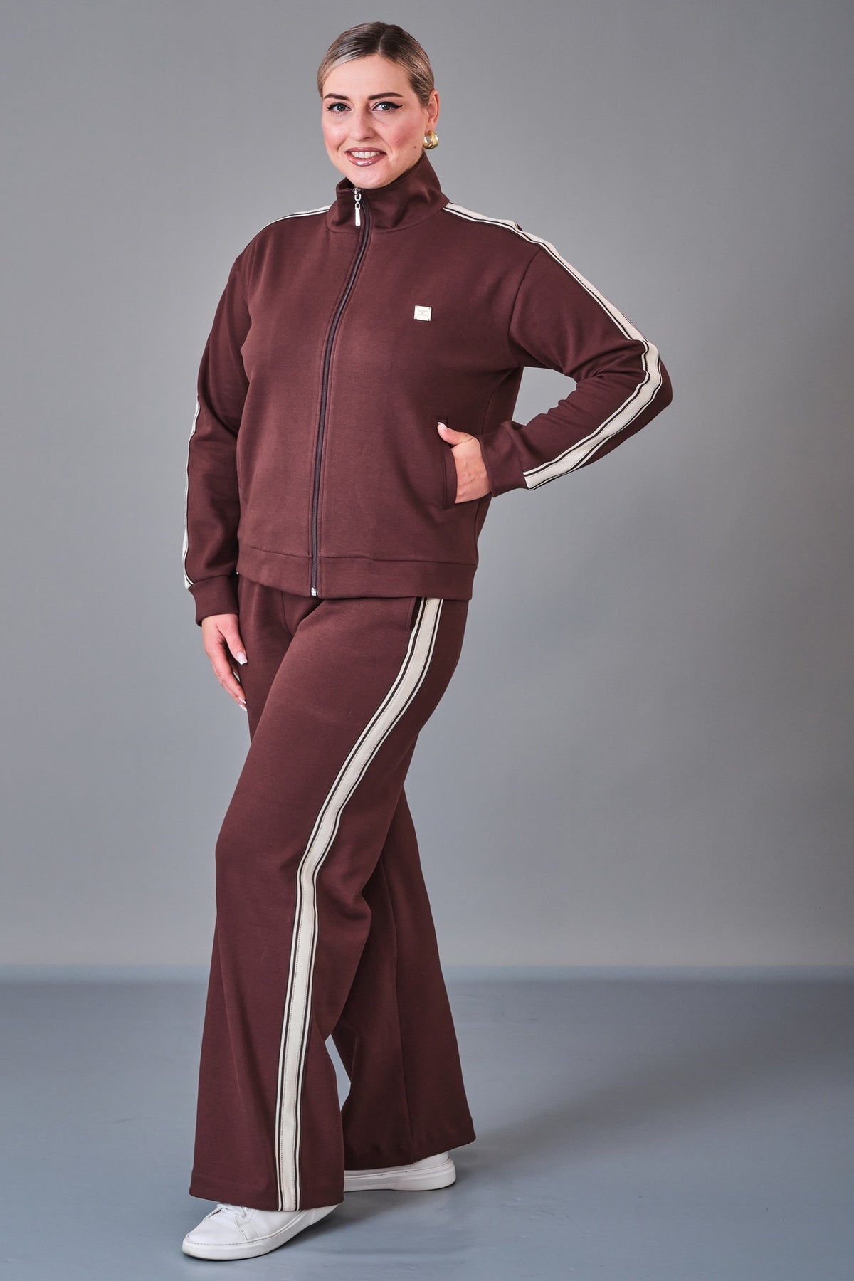Elitline - Plus Size Suit (ELT27K7-38-4001) - 8690200223440