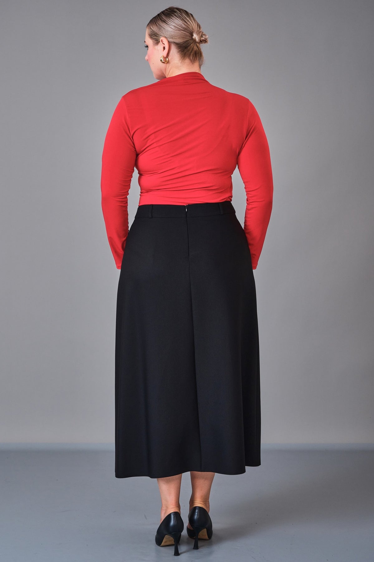 Butik Dayi - Plus Size Skirt (BDY27K31552)