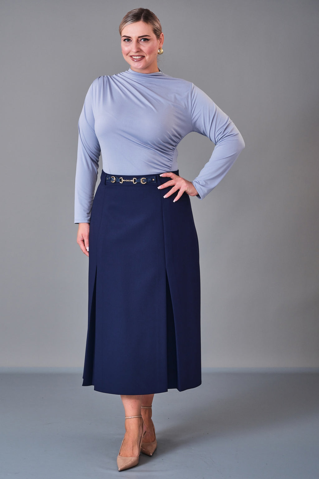 Butik Dayi - Plus Size Skirt (BDY27K31552)