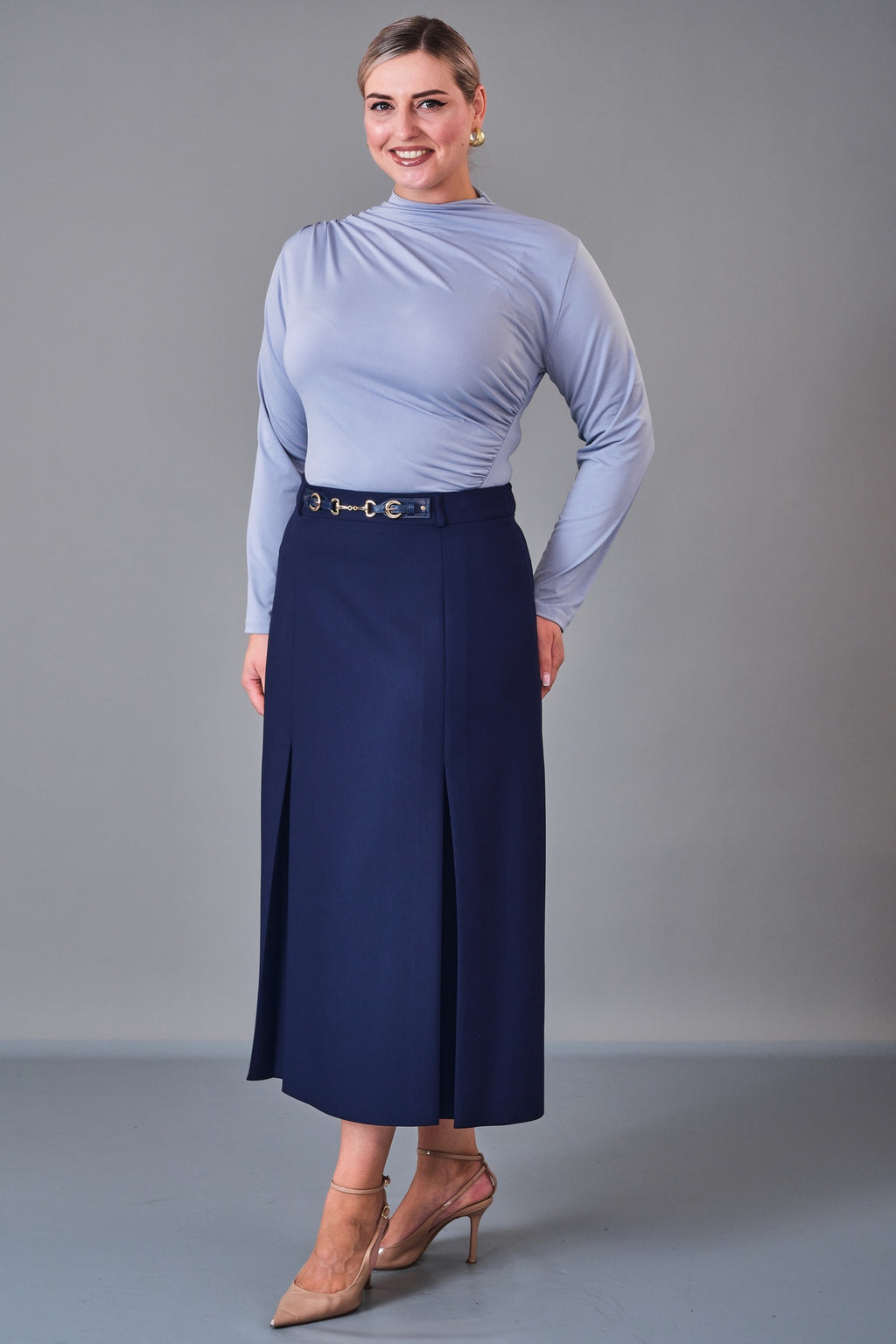 Butik Dayi - Plus Size Skirt (BDY27K31552)