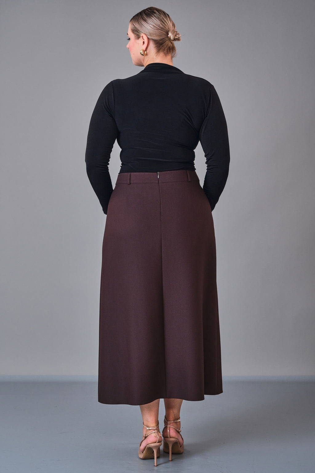 Dayi - Plus Size Skirt (BDY27K31552) - 8690200223860