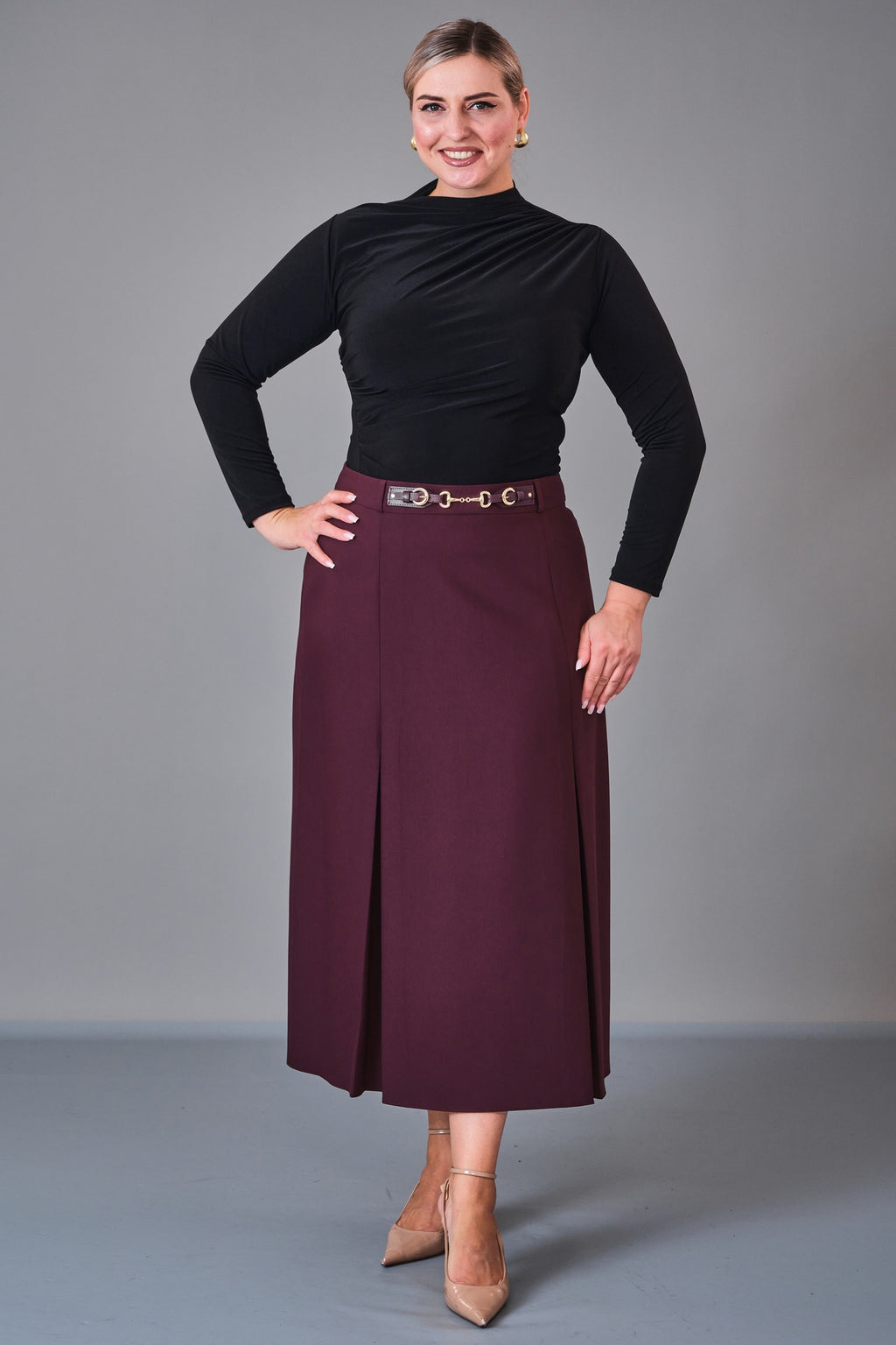 Butik Dayi - Plus Size Skirt (BDY27K31552)