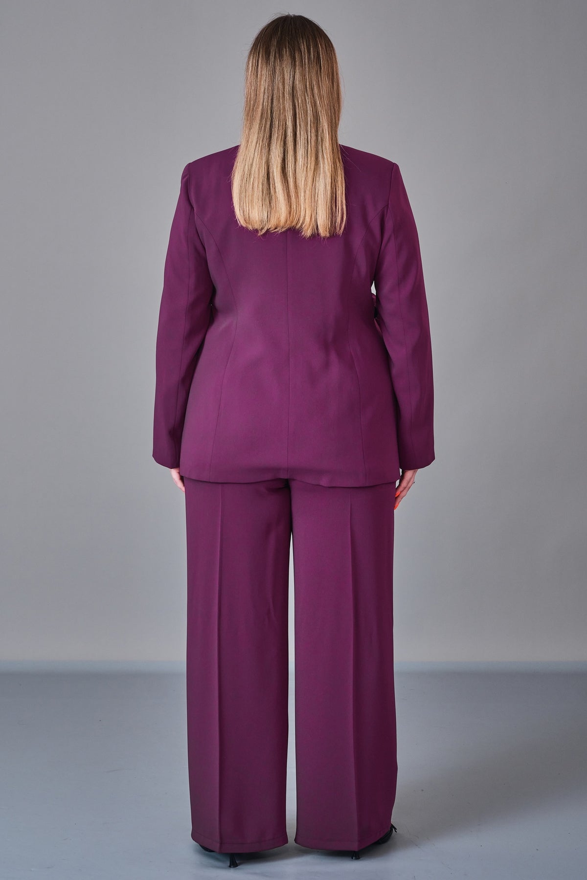 Dress Port - Plus Size Suit (DSP27K3647) - 8690200224164
