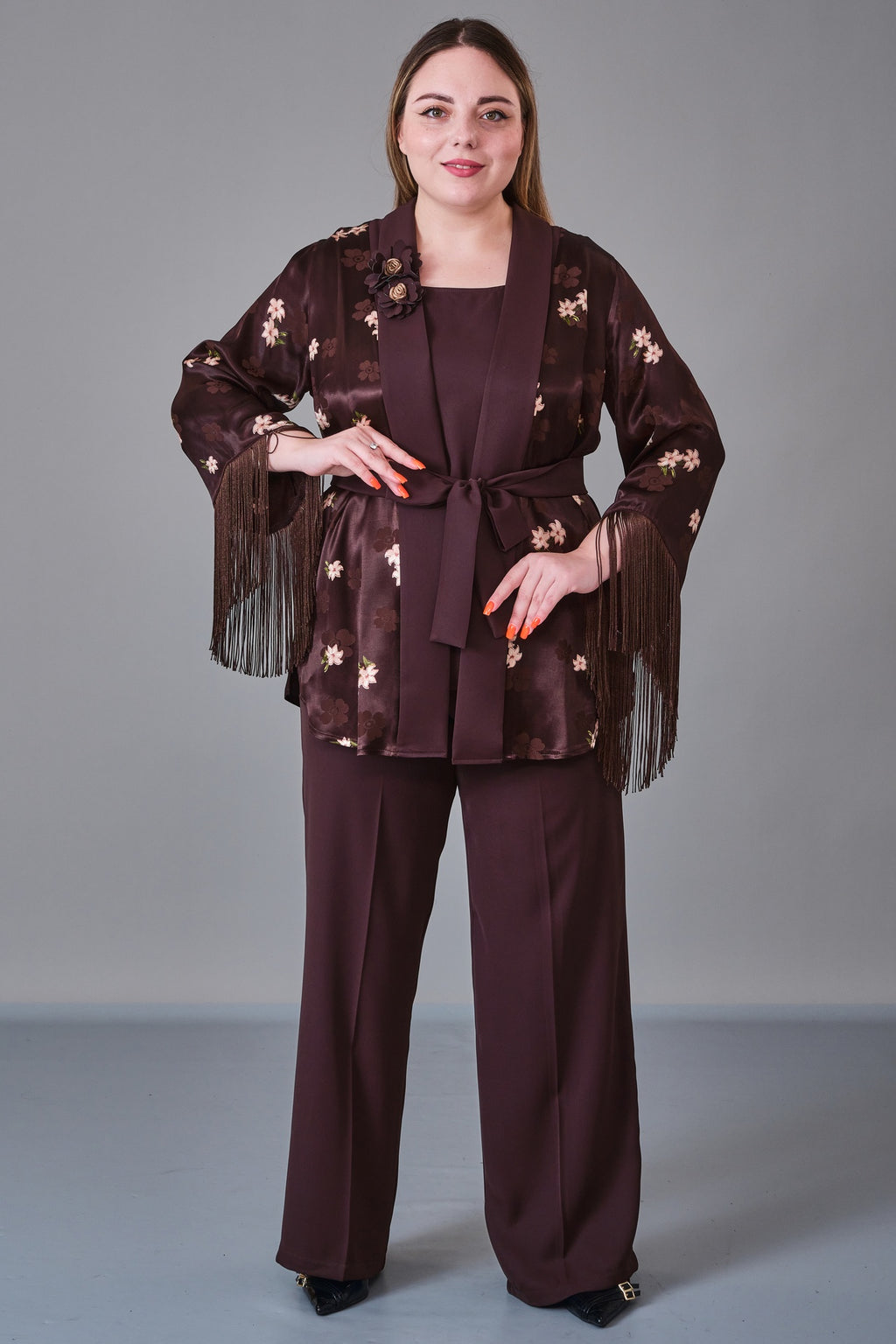 Dress Port - Plus Size Suit (DSP27K3648) - 8690200224188