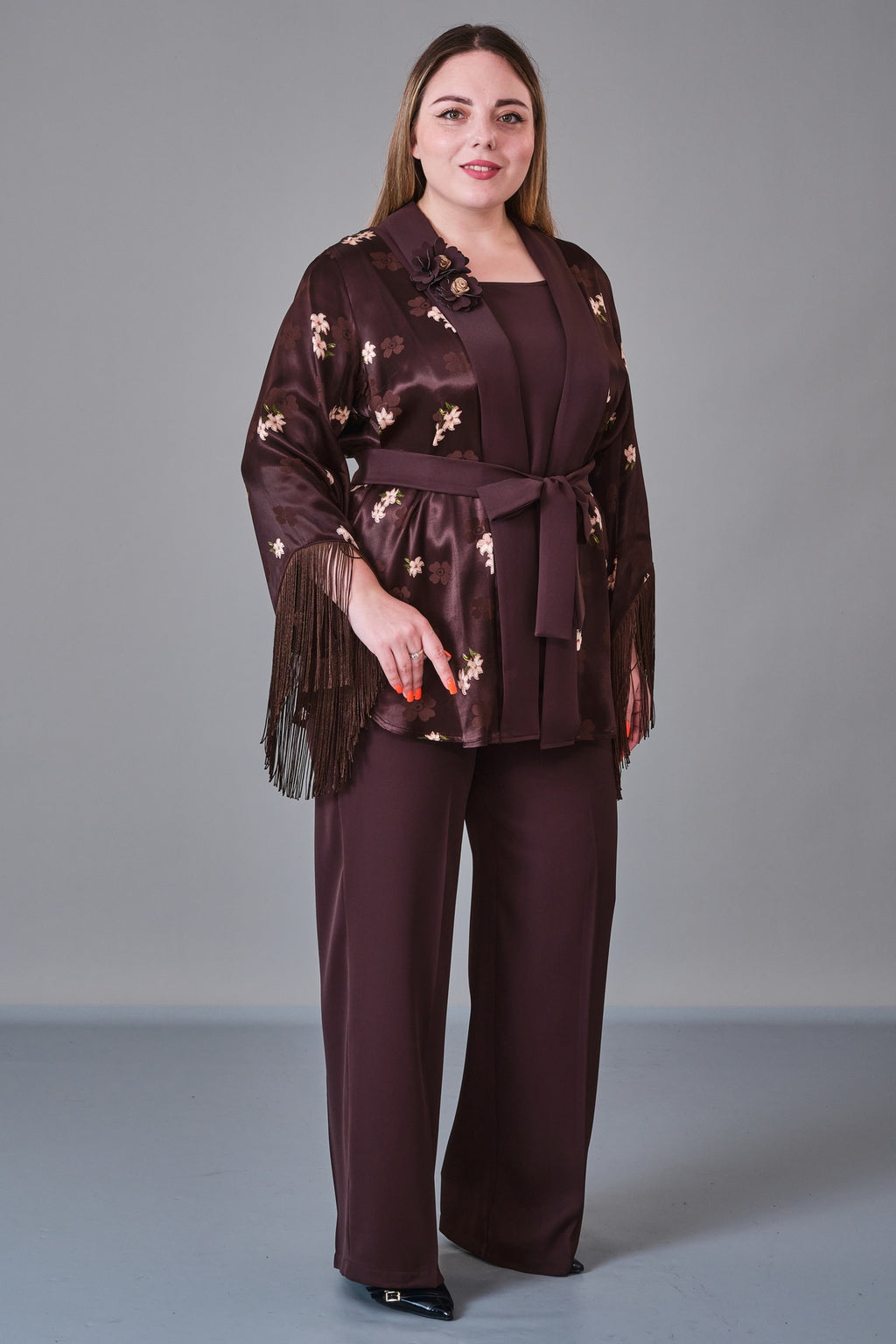 Dress Port - Plus Size Suit (DSP27K3648) - 8690200224188