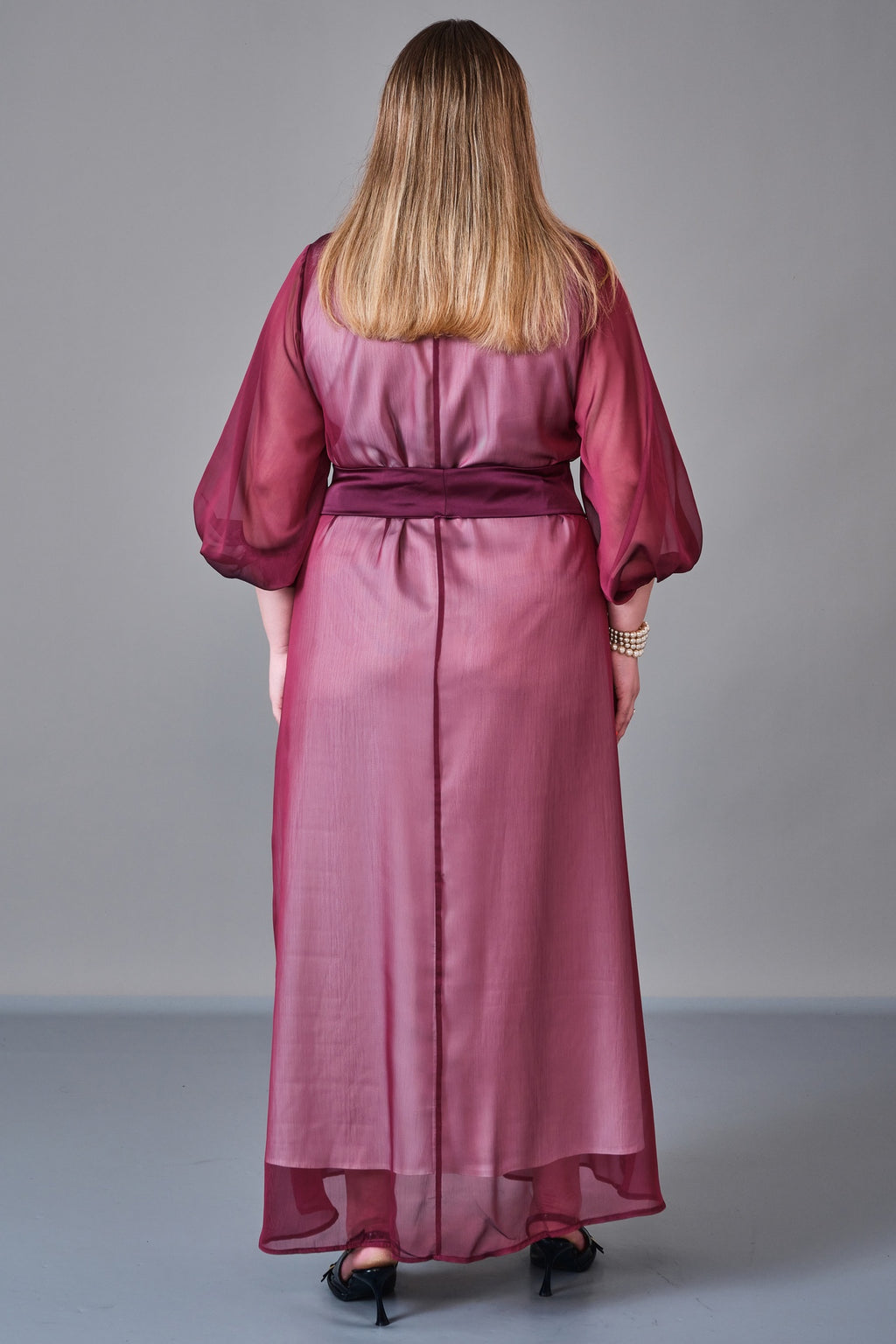 Dress Port - Plus Size Dress (DSP27K3649) - 8690200224218