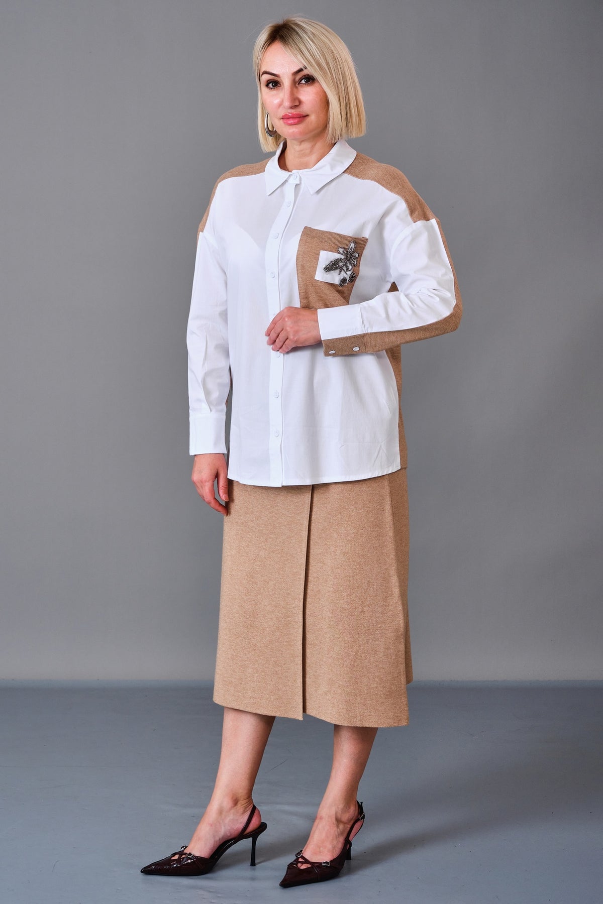 Vedi - Regular Size Knitwear (VED27K8042) - 8690200224454
