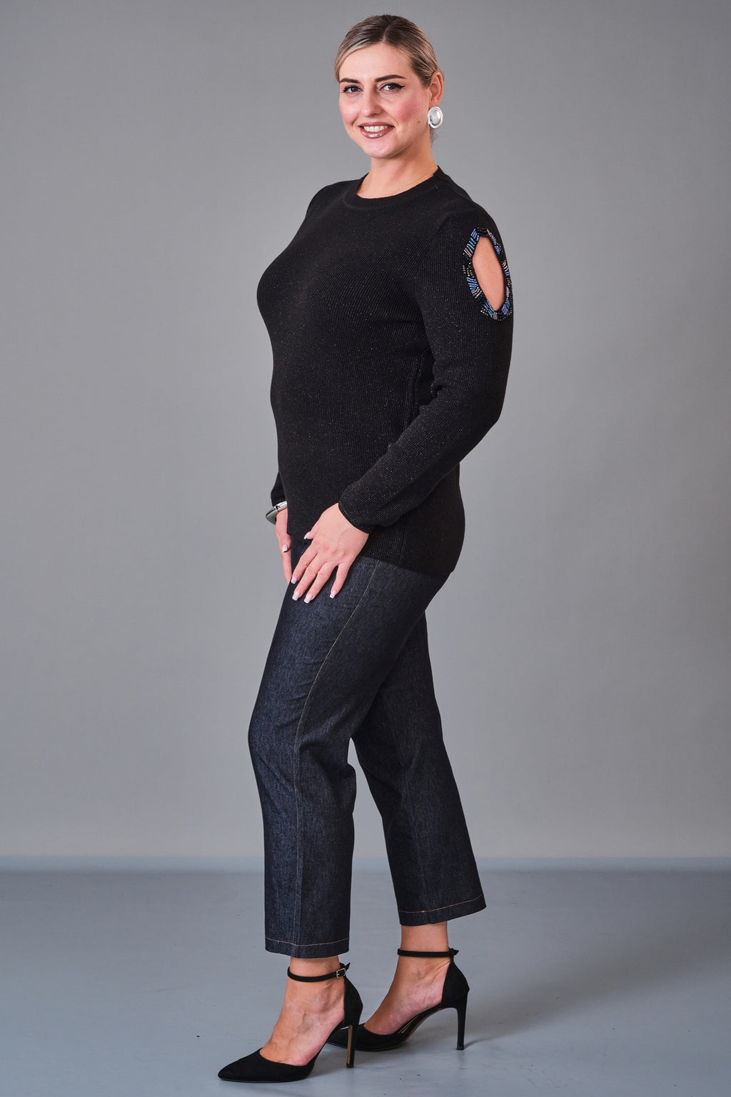 Xlife - Plus Size Blouse (XLF27K8054) - 8690200224553