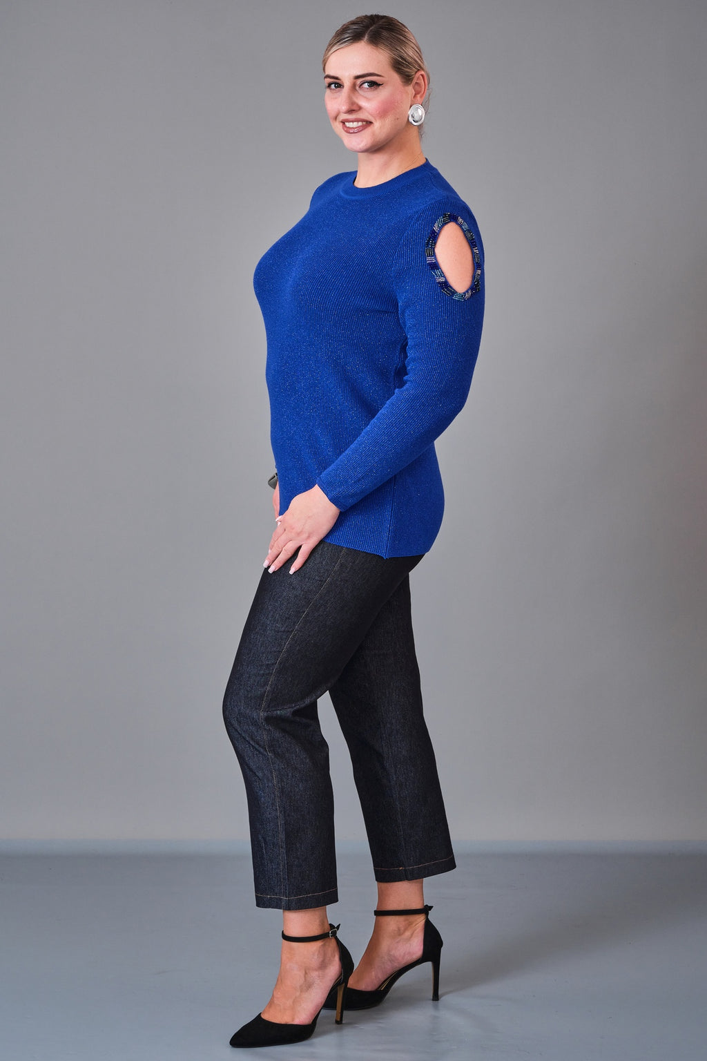 Xlife - Plus Size Blouse (XLF27K8054) - 8690200224577