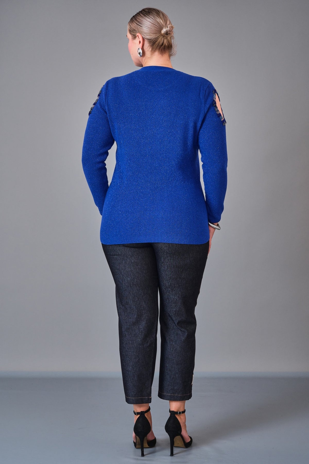 Xlife - Plus Size Blouse (XLF27K8054) - 8690200224577