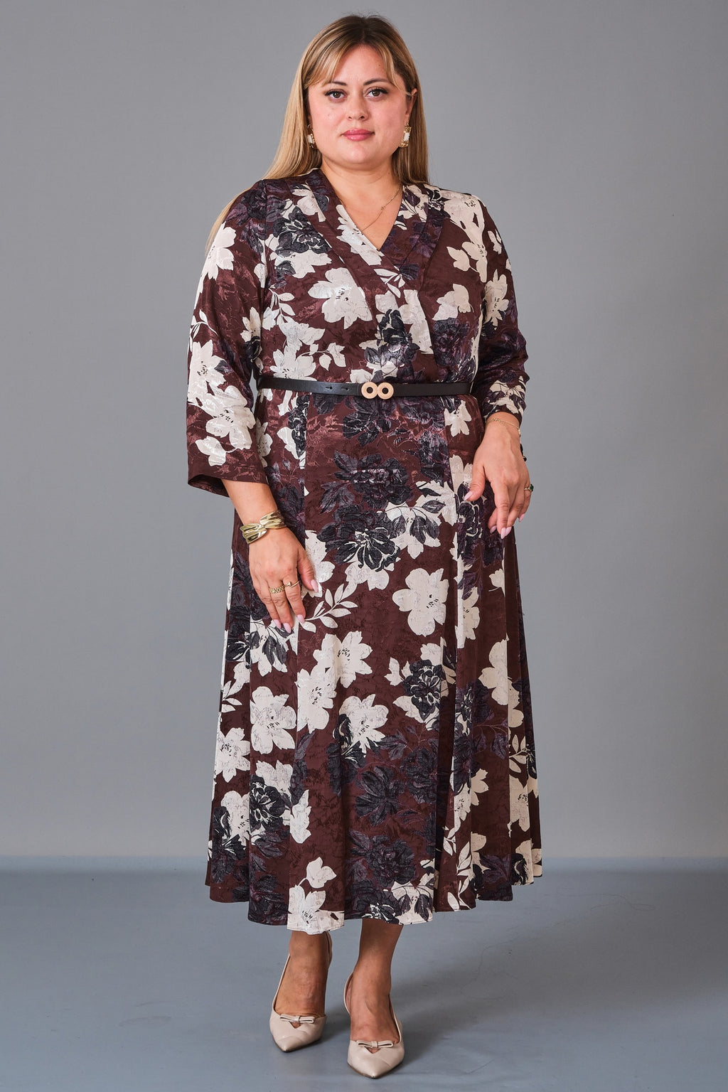 Gumanize - Plus Size Dress (GMZ2026-300-7913) - 8690200224751