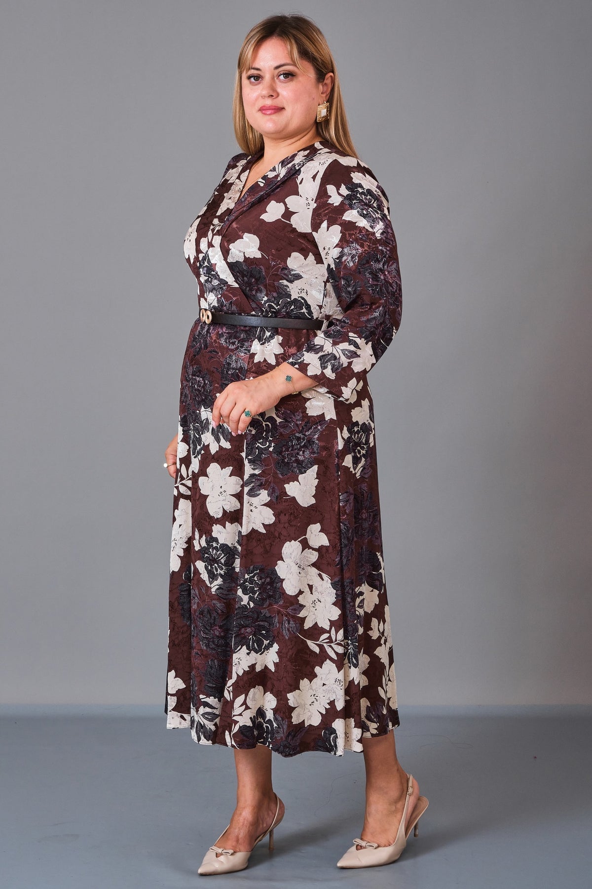 Gumanize - Plus Size Dress (GMZ2026-300-7913) - 8690200224751