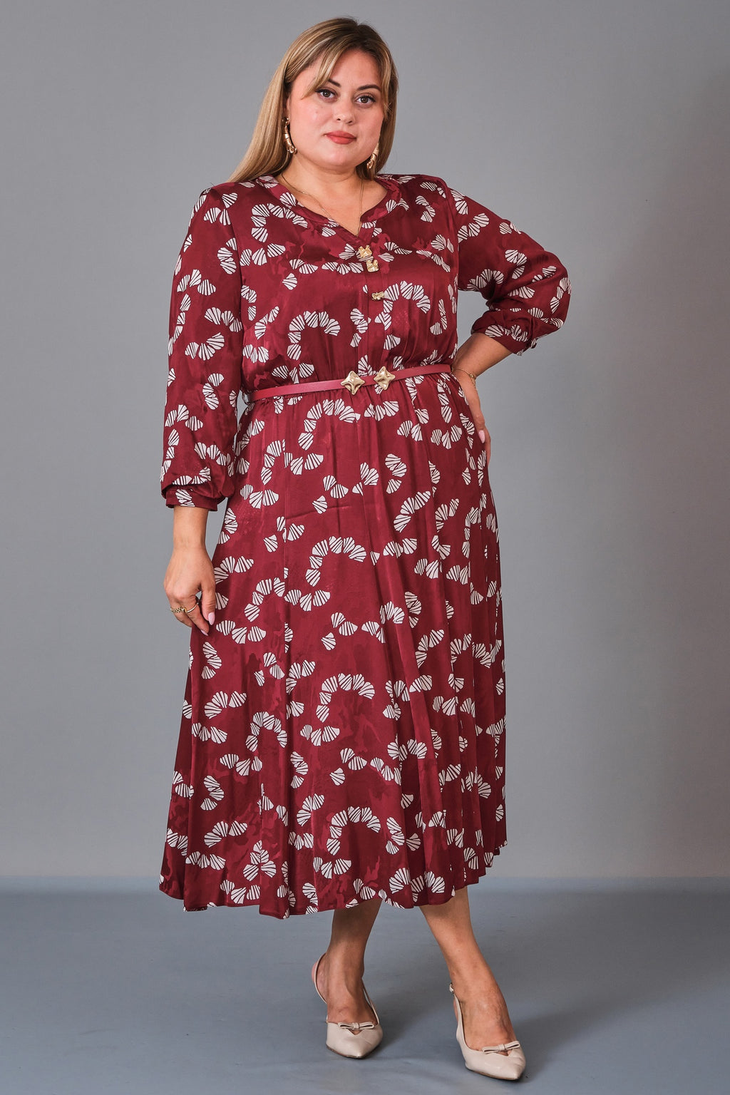 Gumanize - Plus Size Dress (GMZ2026-70-7952) - 8690200224799