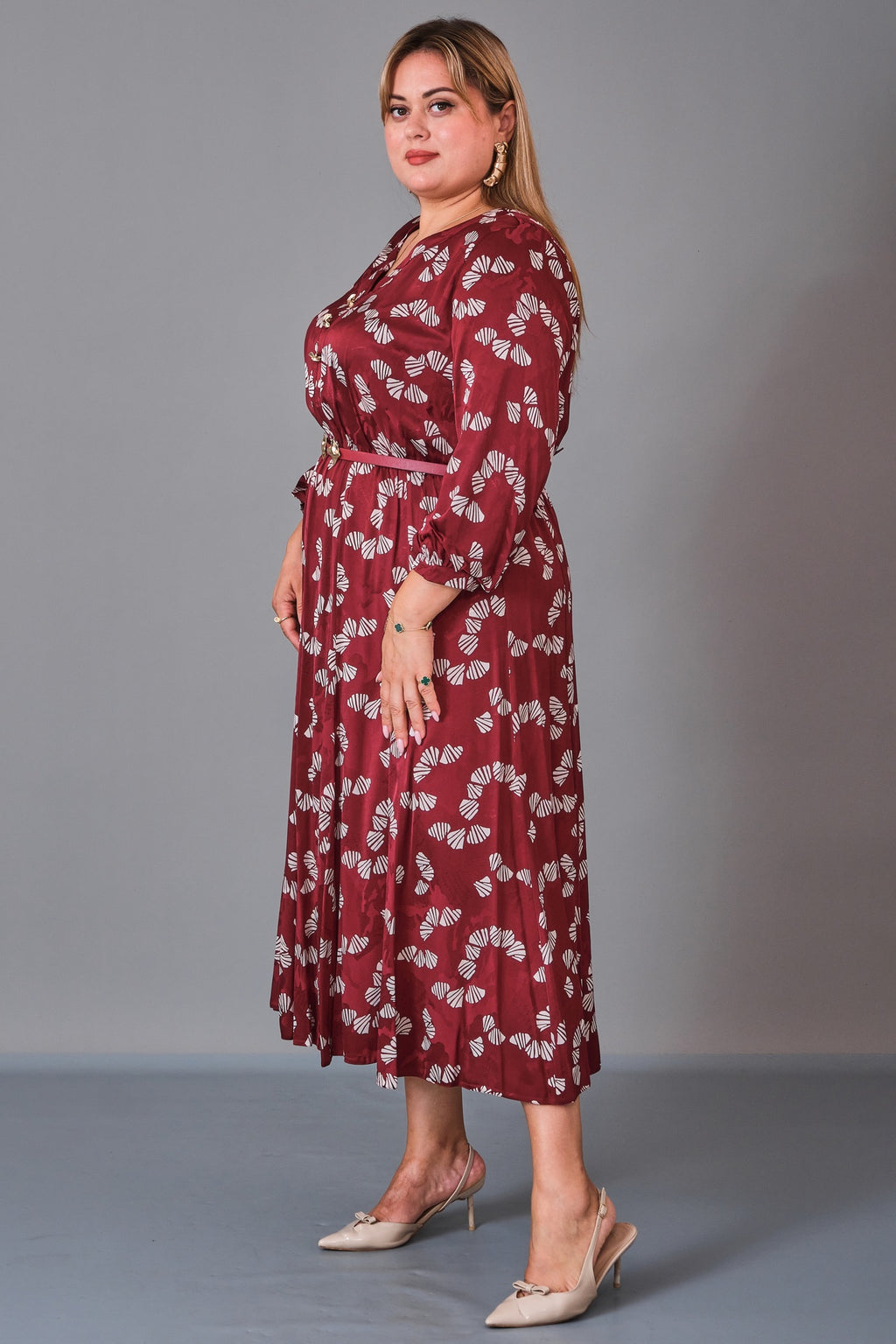 Gumanize - Plus Size Dress (GMZ2026-70-7952) - 8690200224799