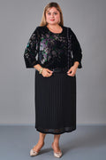 Gumanize - Extended Plus Size Dress (GMZ2027-48-6252) - 8690200224843