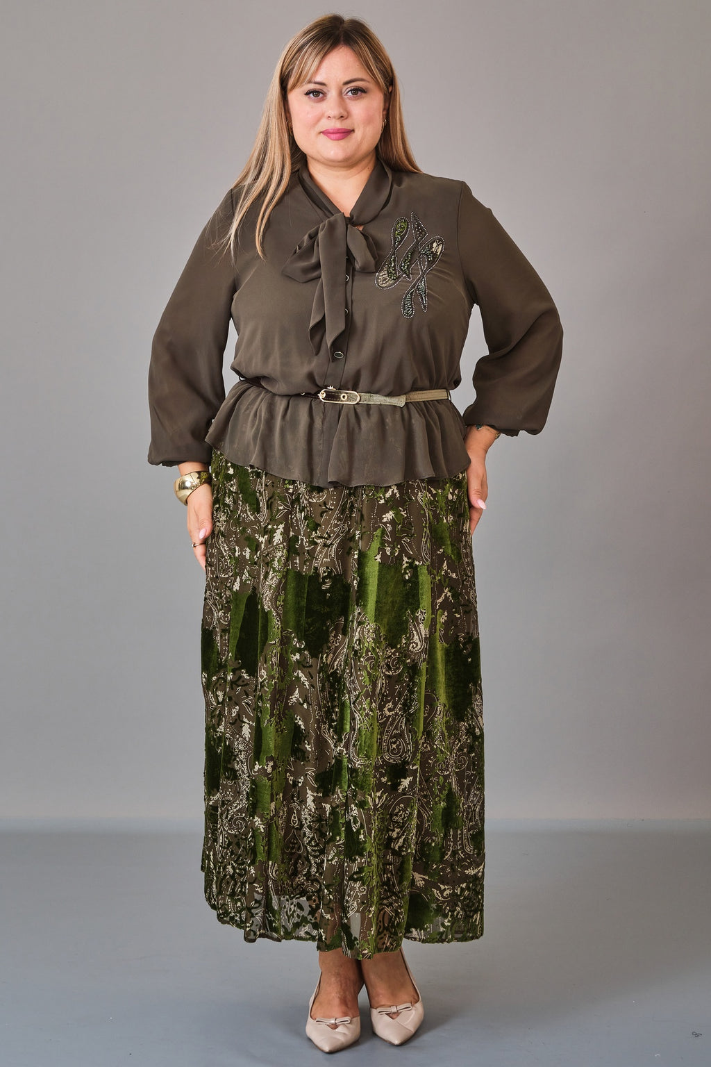 Gumanize - Plus Size Dress (GMZ2027-90-8012)