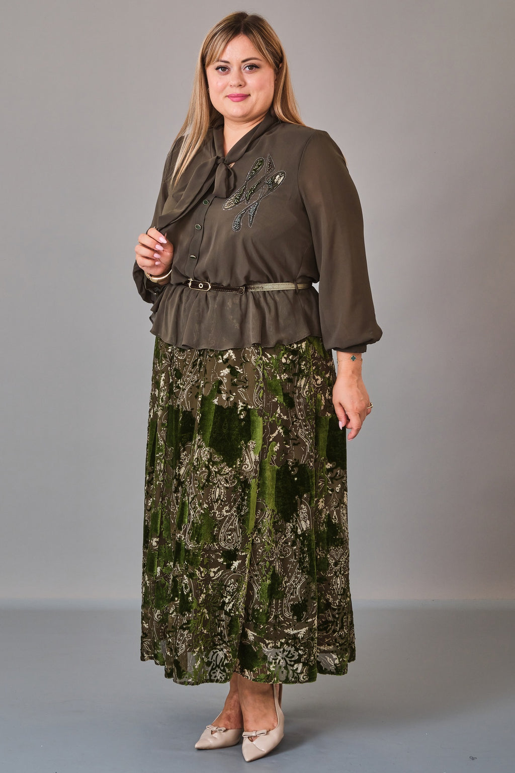 Gumanize - Plus Size Dress (GMZ2027-90-8012)
