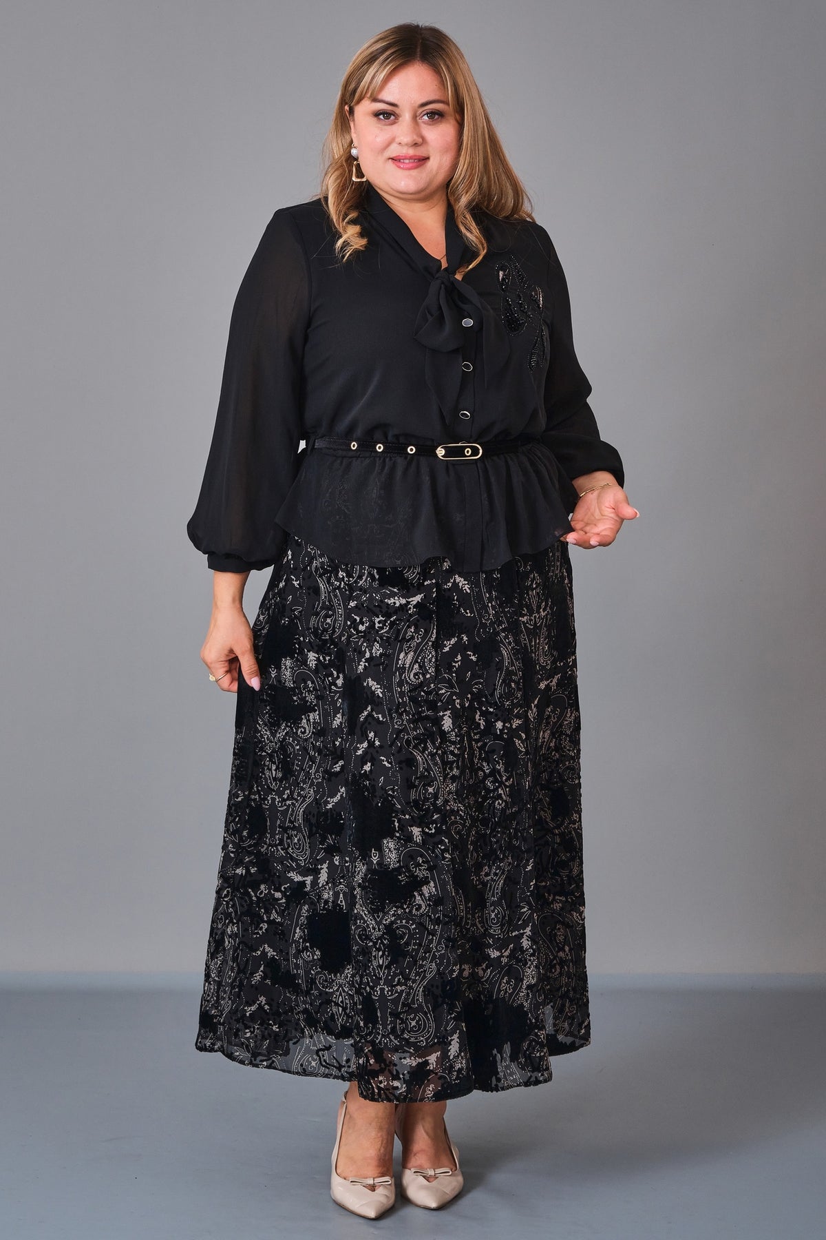 Gumanize - Plus Size Dress (GMZ2027-90-8012)