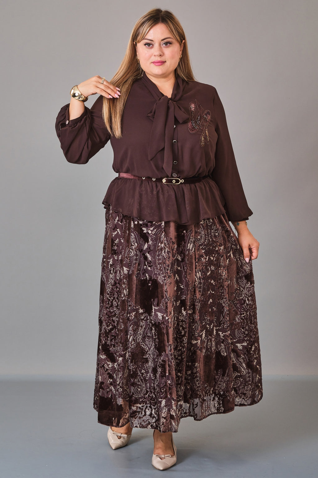 Gumanize - Plus Size Dress (GMZ2027-90-8012)