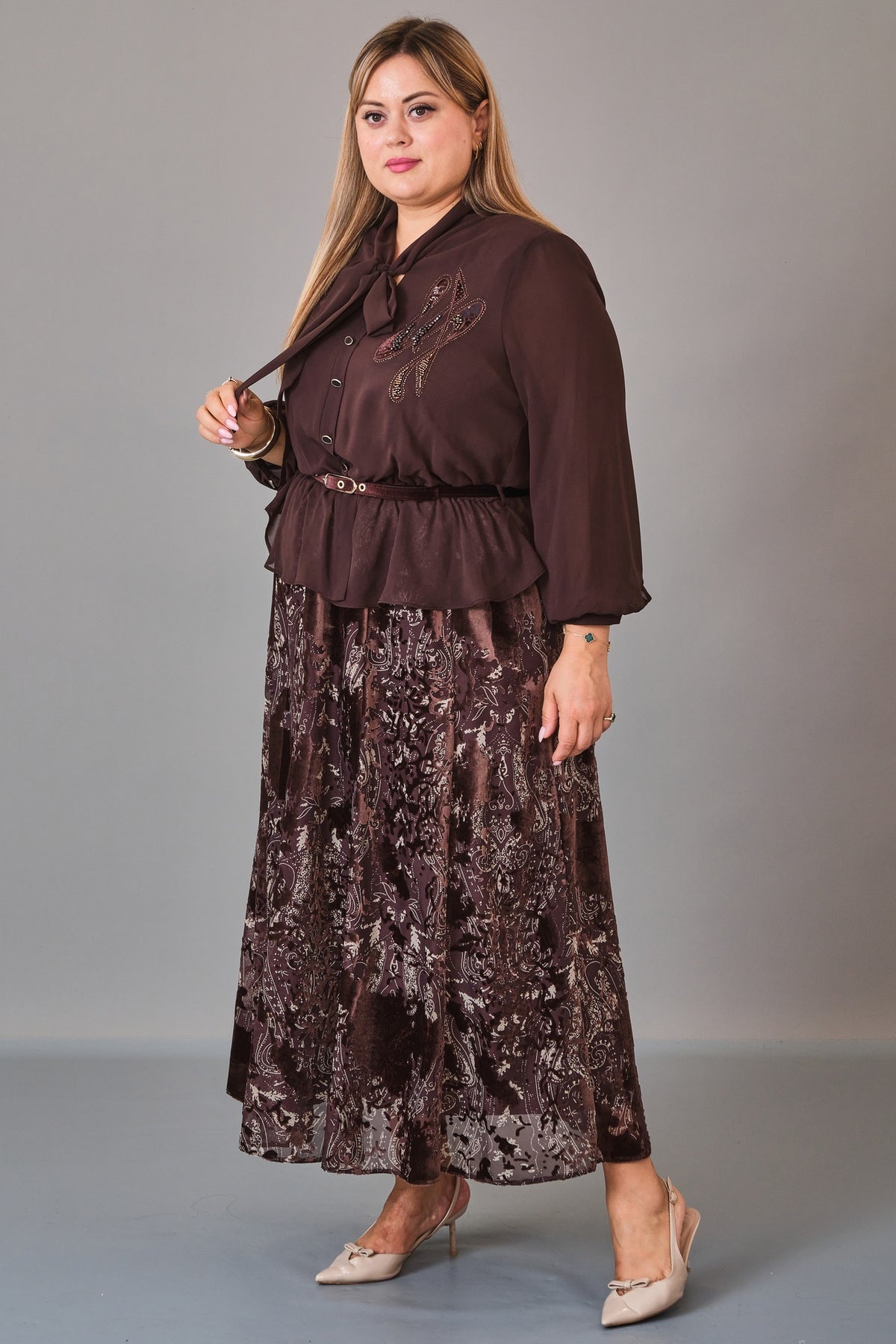 Gumanize - Plus Size Dress (GMZ2027-90-8012)