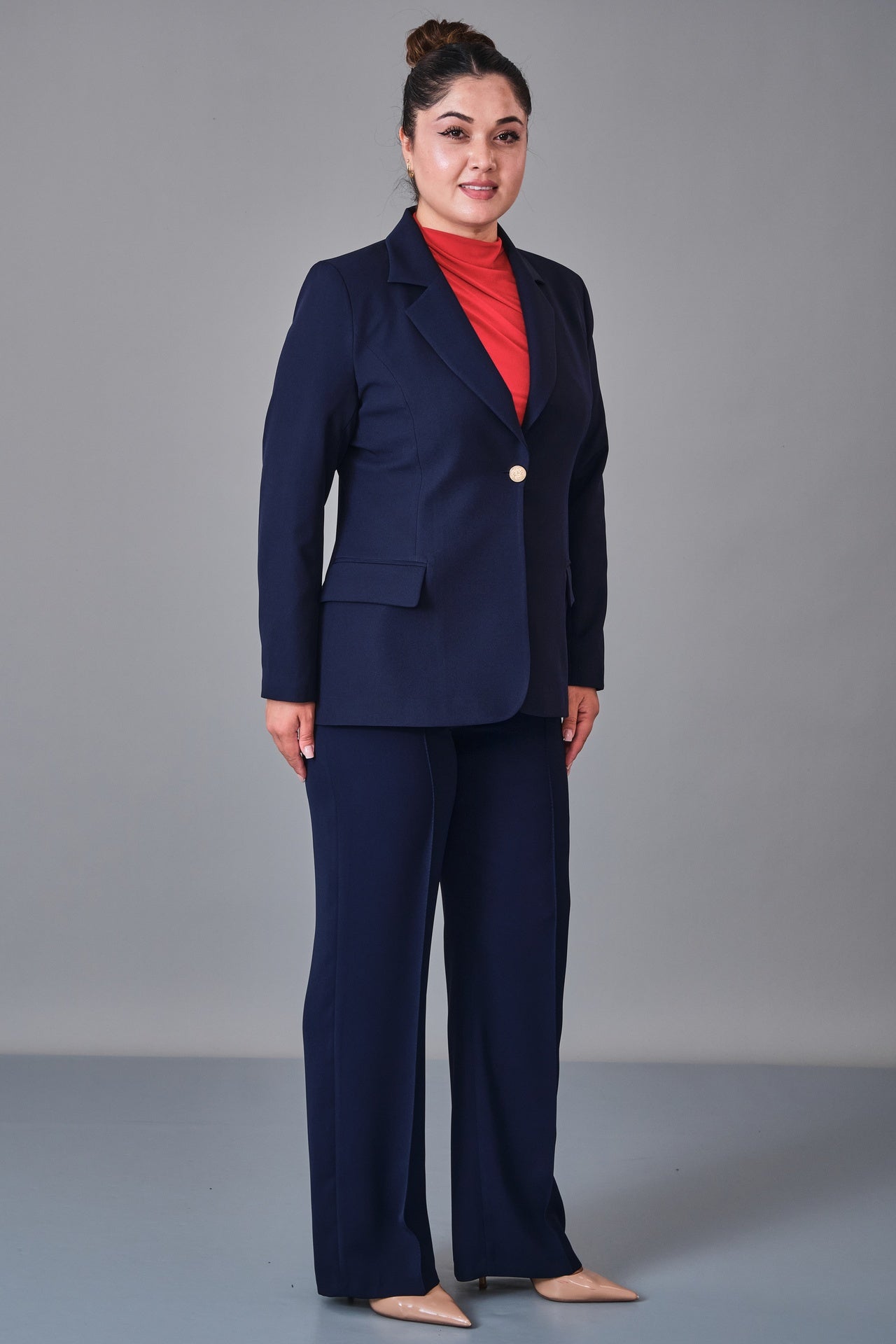 Selen - Plus Size Jacket (SLN27K07562) - 8690200225390