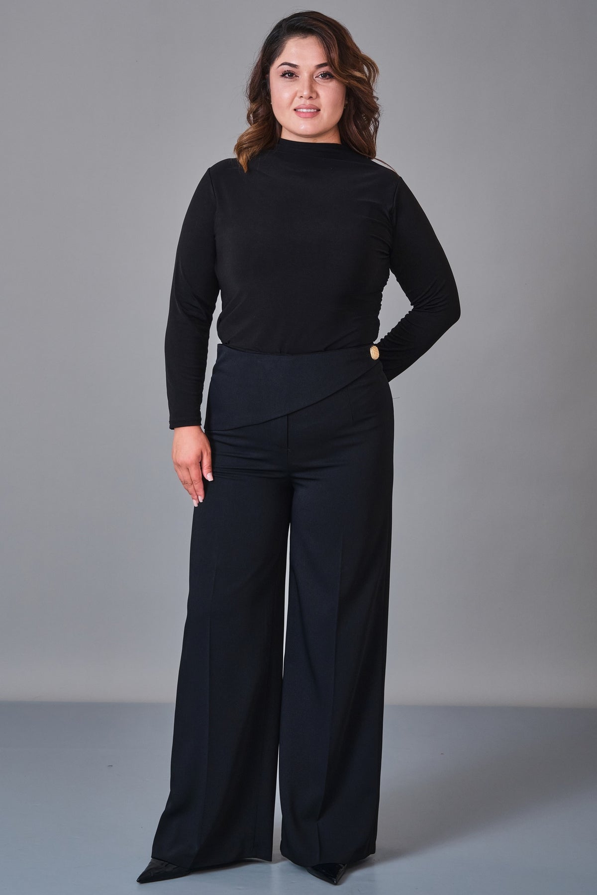 Selen - Plus Size Trousers (SLN27K11913)