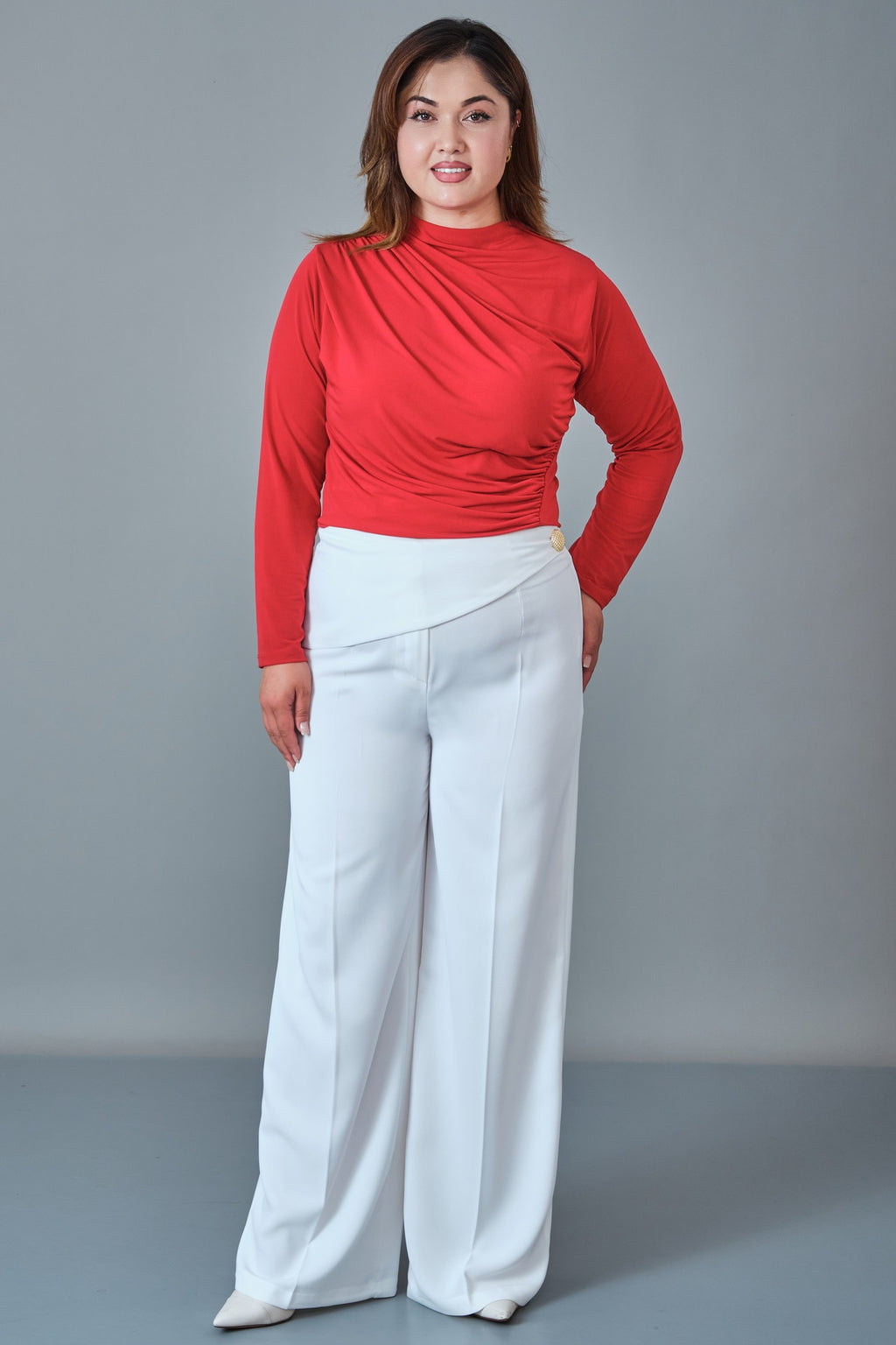 Selen - Plus Size Trousers (SLN27K11913)