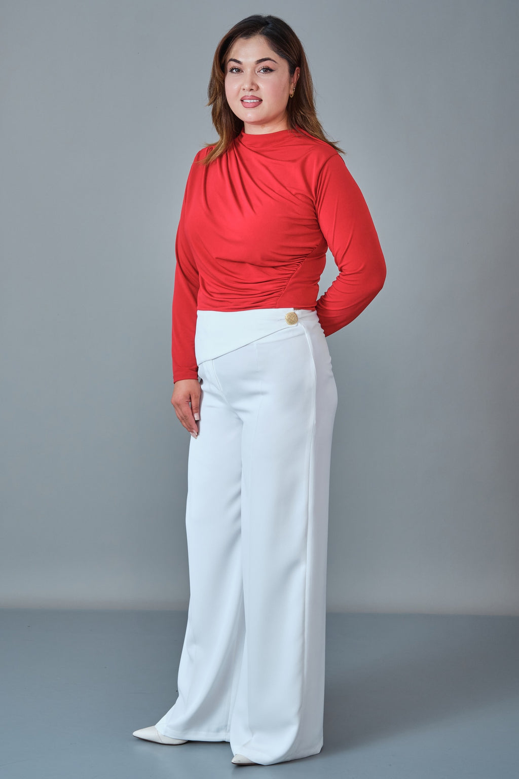 Selen - Plus Size Trousers (SLN27K11913)