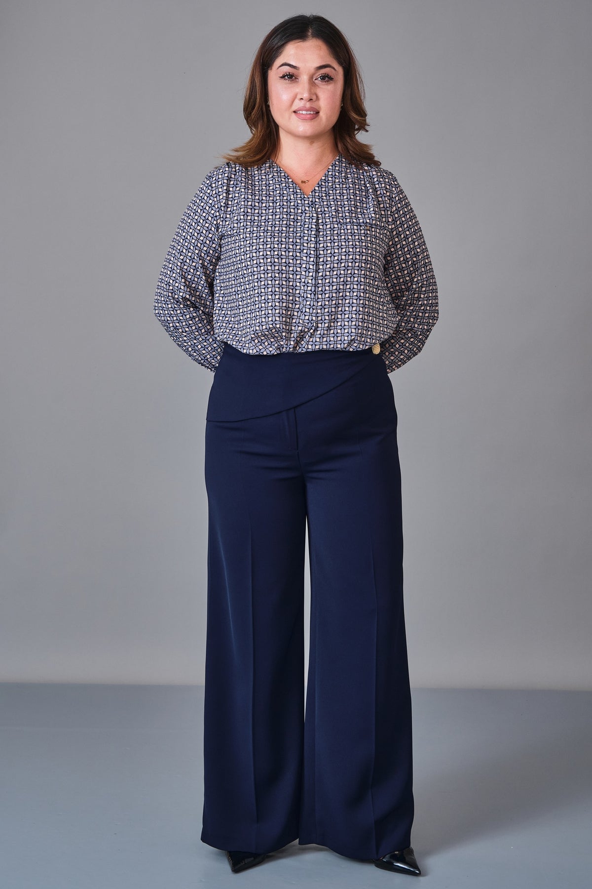 Selen - Plus Size Trousers (SLN27K11913)