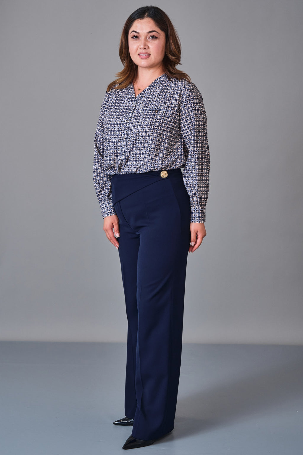 Selen - Plus Size Trousers (SLN27K11913)