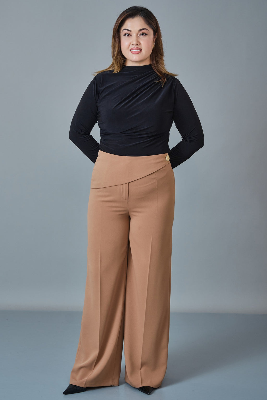 Selen - Plus Size Trousers (SLN27K11913)