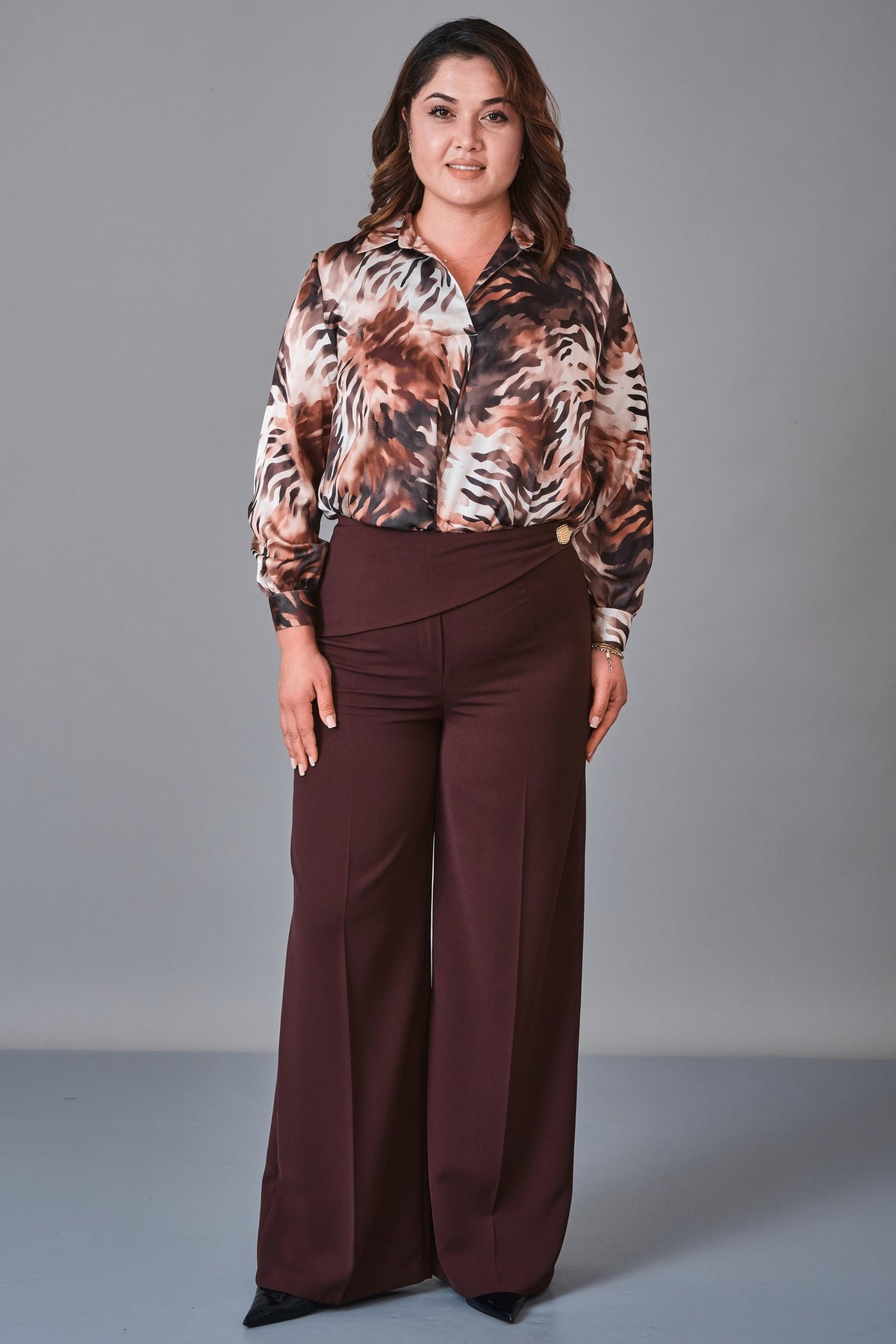 Selen - Plus Size Trousers (SLN27K11913)