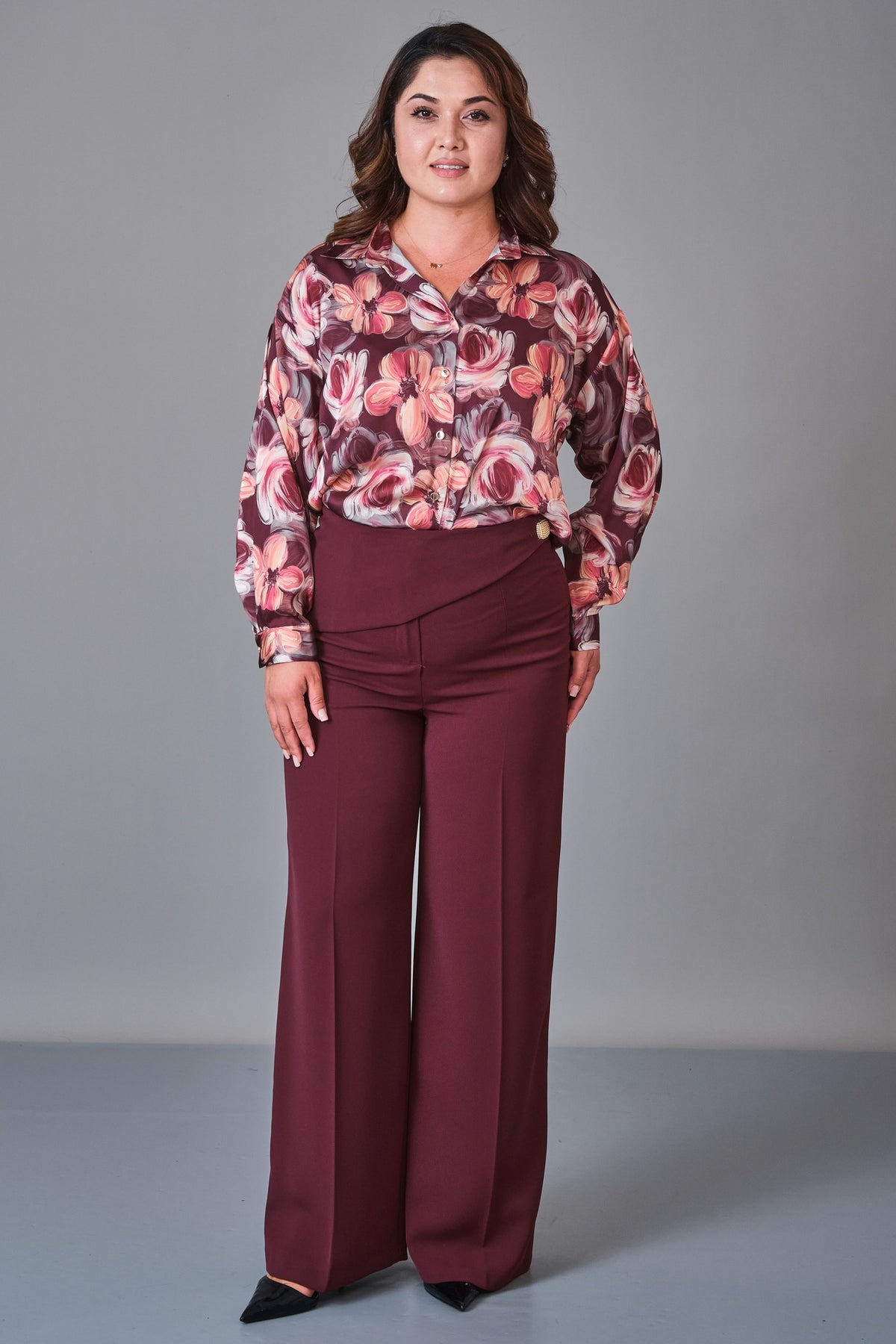 Selen - Plus Size Trousers (SLN27K11913)