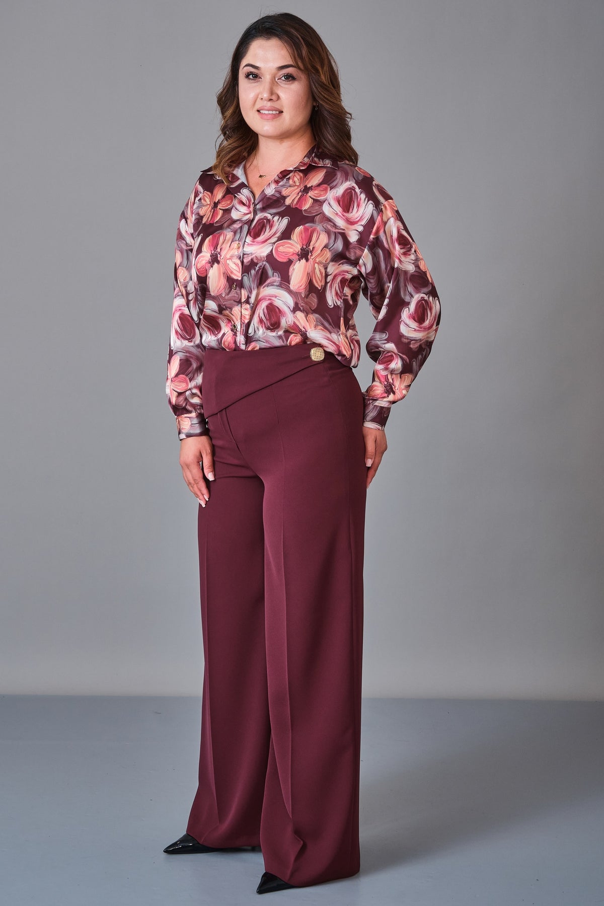Selen - Plus Size Trousers (SLN27K11913)