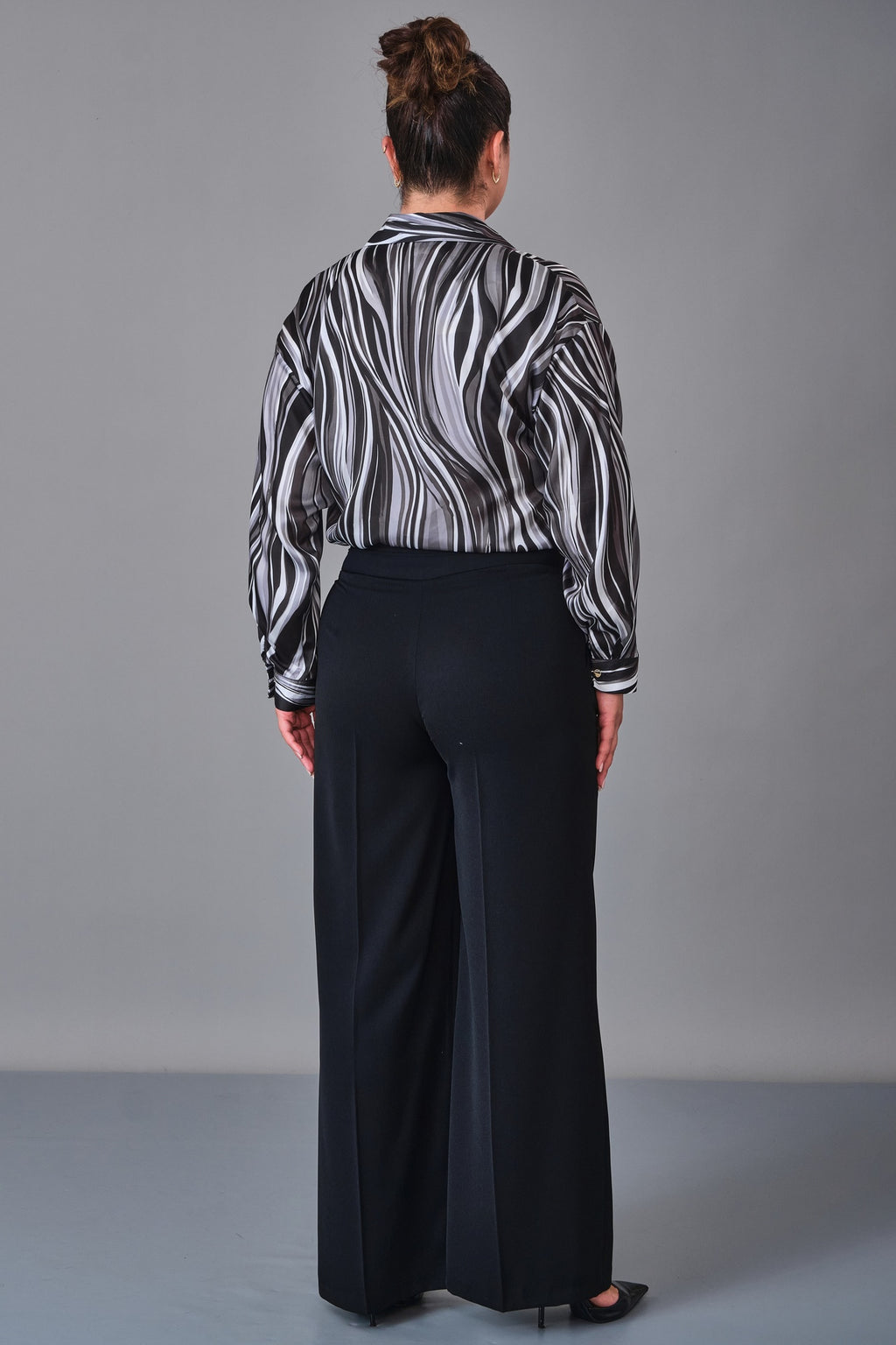 Selen - Plus Size Trousers (SLN27K11915) - 8690200225574