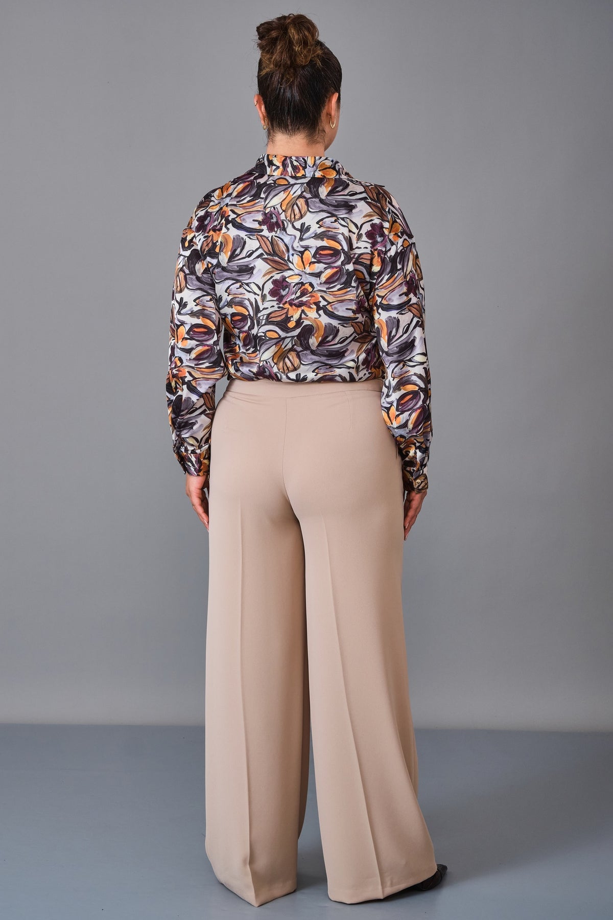 Selen - Plus Size Trousers (SLN27K11915) - 8690200225581