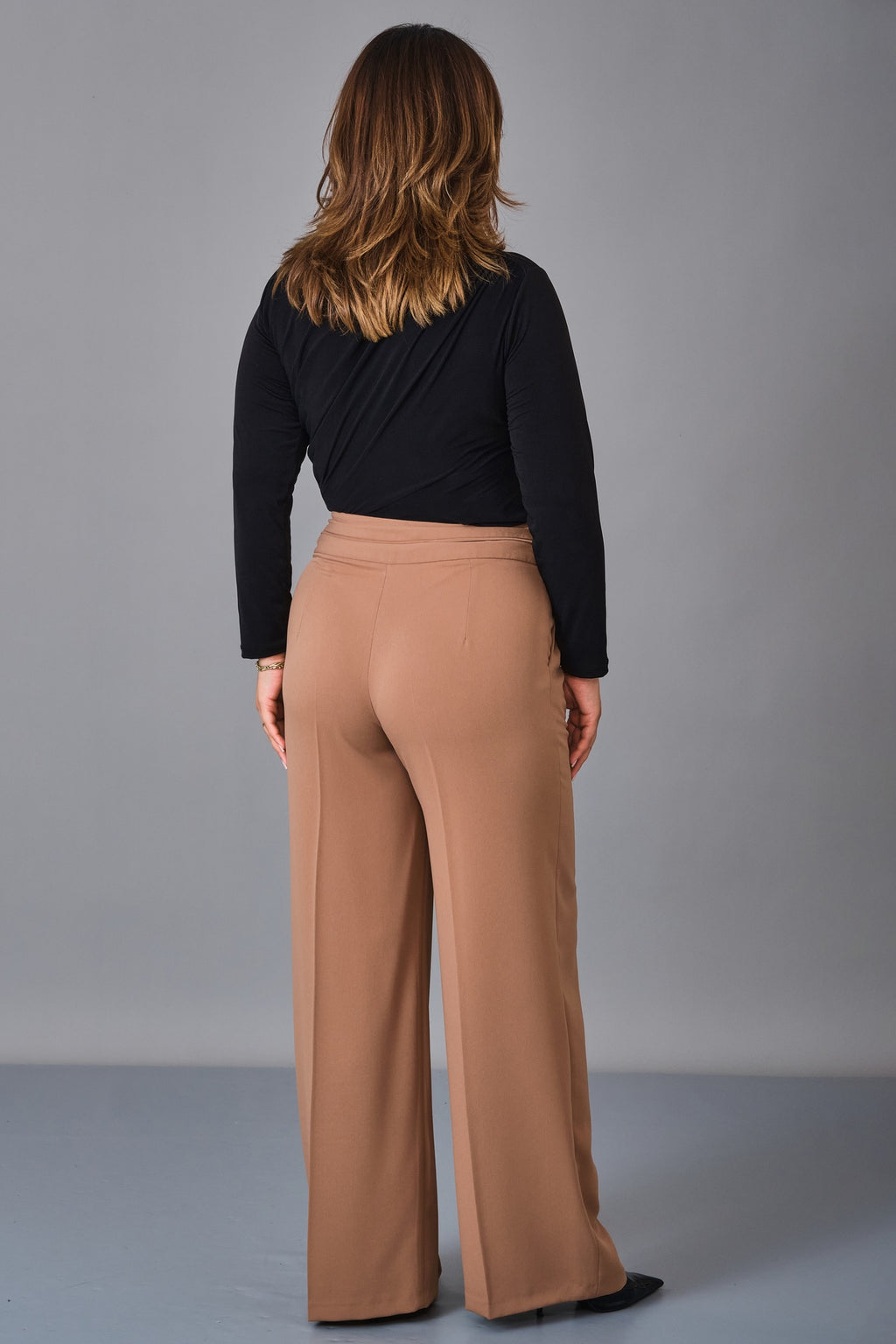 Selen - Plus Size Trousers (SLN27K11915) - 8690200225604