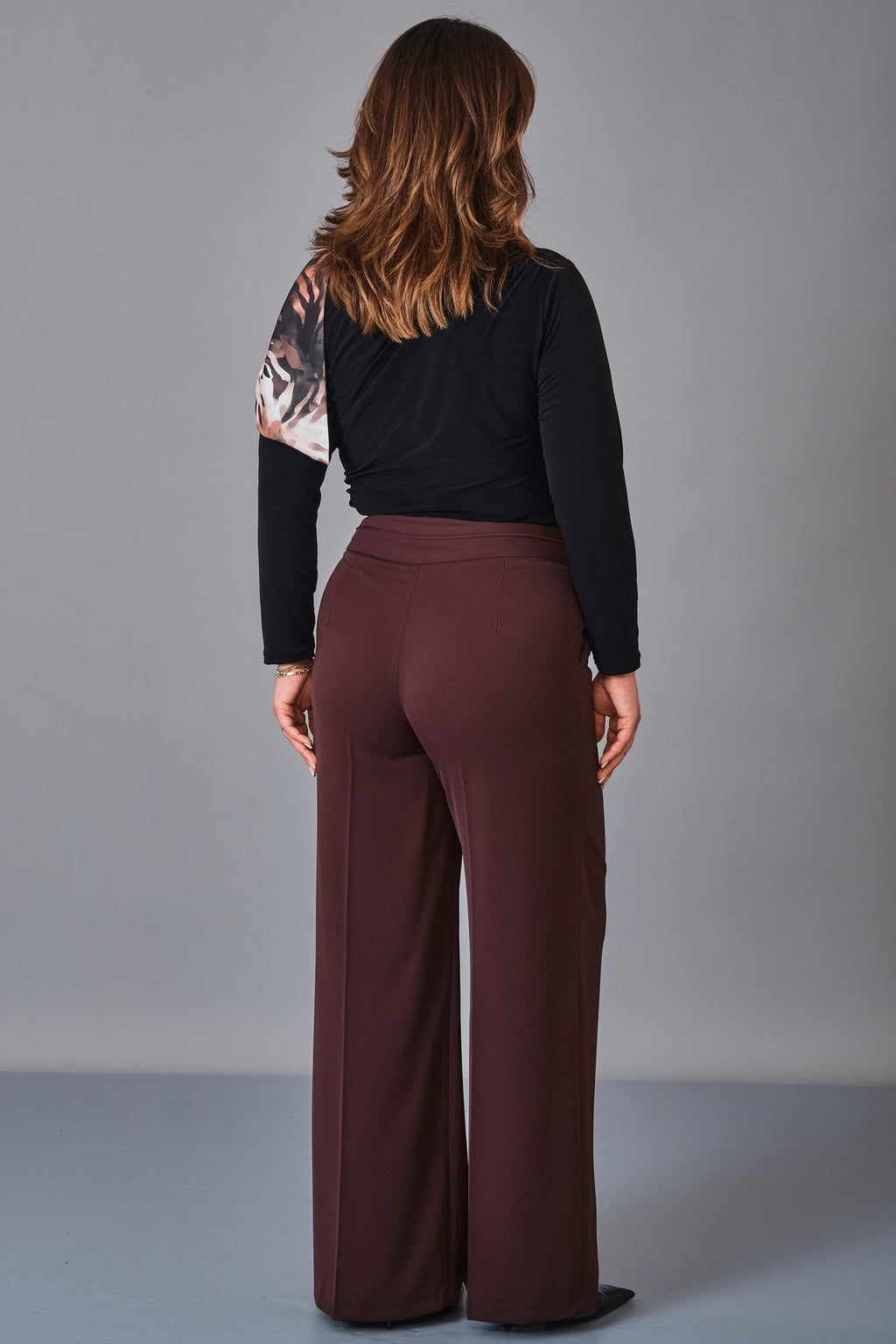 Selen - Plus Size Trousers (SLN27K11915) - 8690200225611