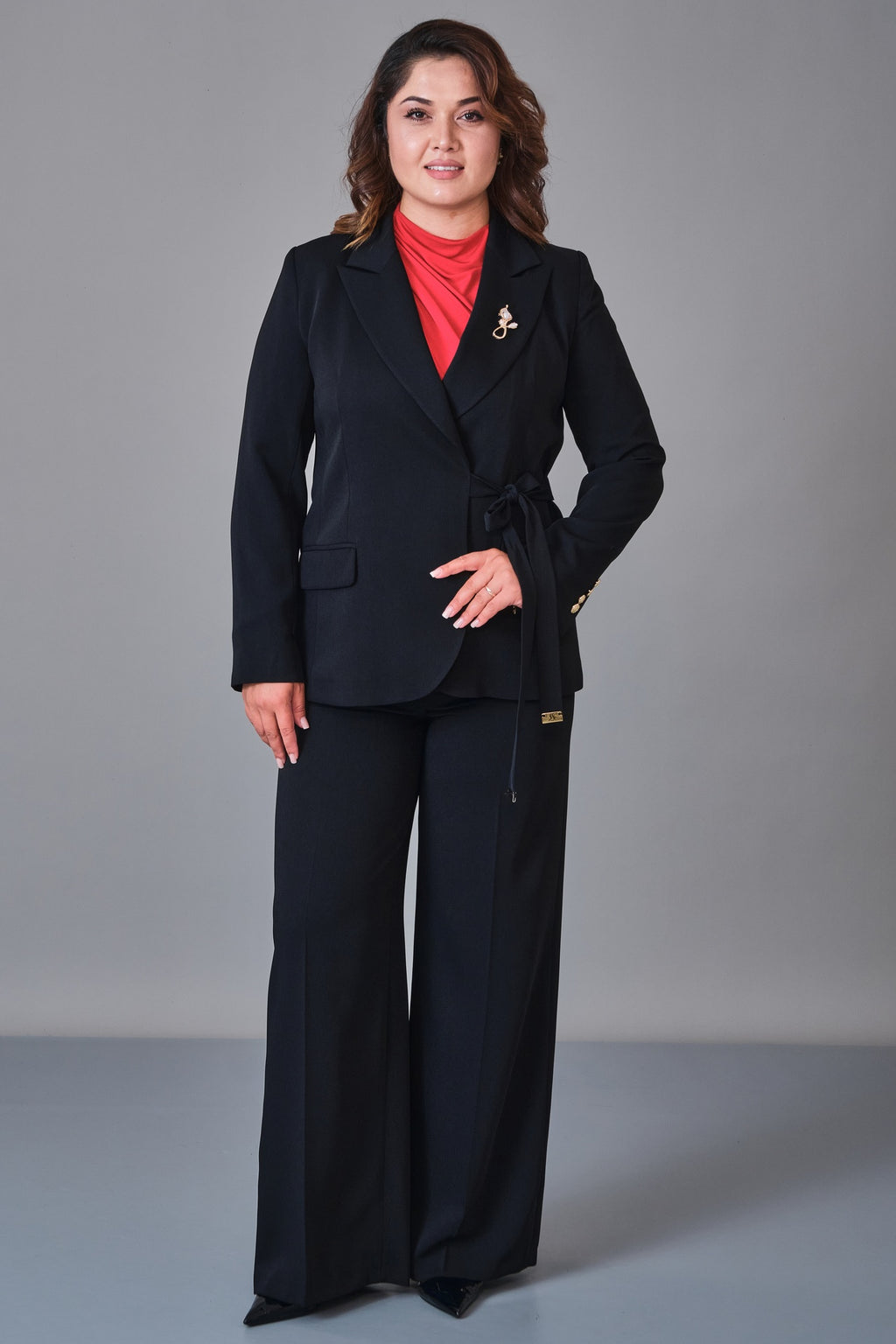 Selen - Plus Size Jacket (SLN27K17533) - 8690200225642
