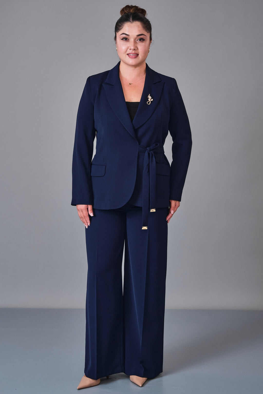 Selen - Plus Size Jacket (SLN27K17533) - 8690200225659