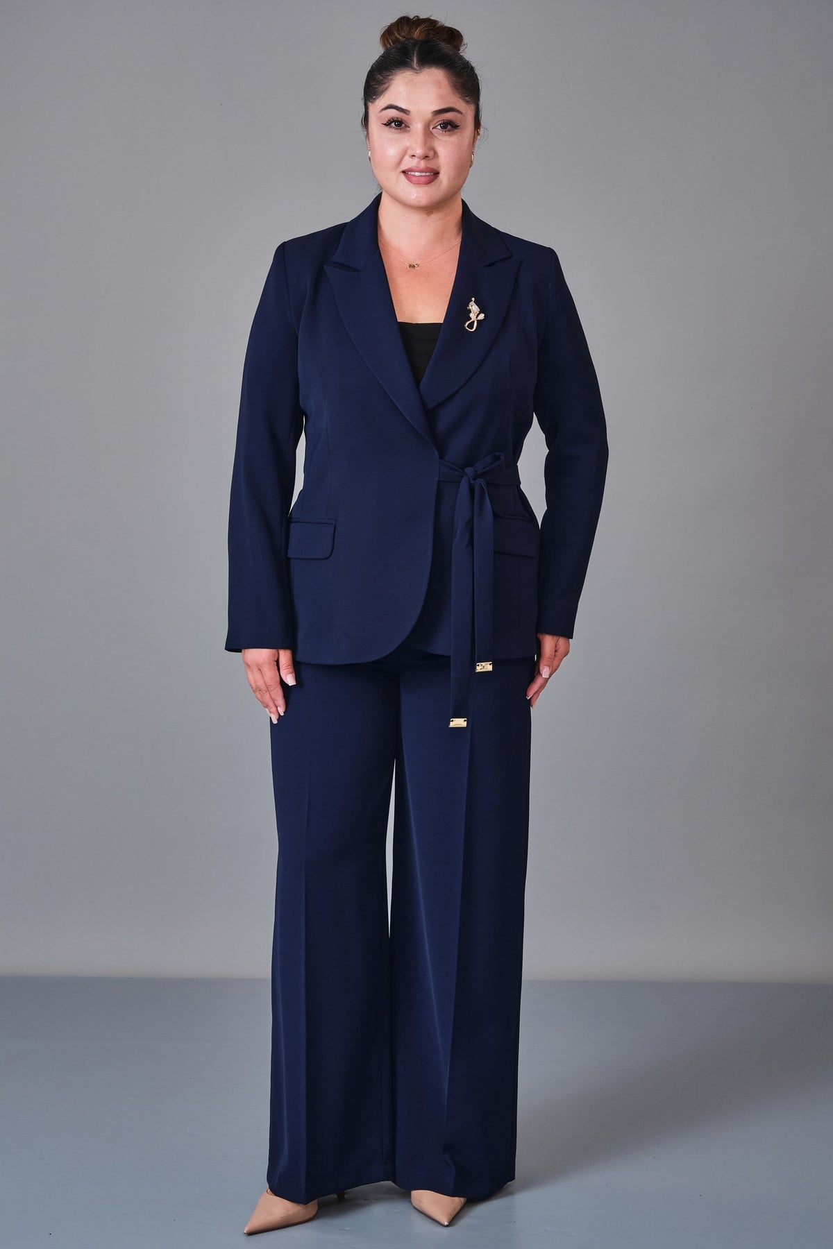 Selen - Plus Size Jacket (SLN27K17533) - 8690200225659