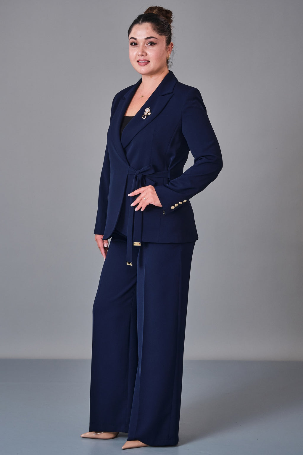 Selen - Plus Size Jacket (SLN27K17533) - 8690200225659