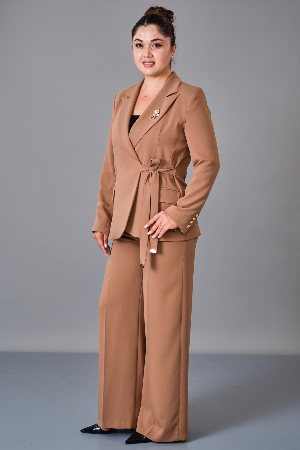 Selen - Plus Size Jacket (SLN27K17533) - 8690200225666
