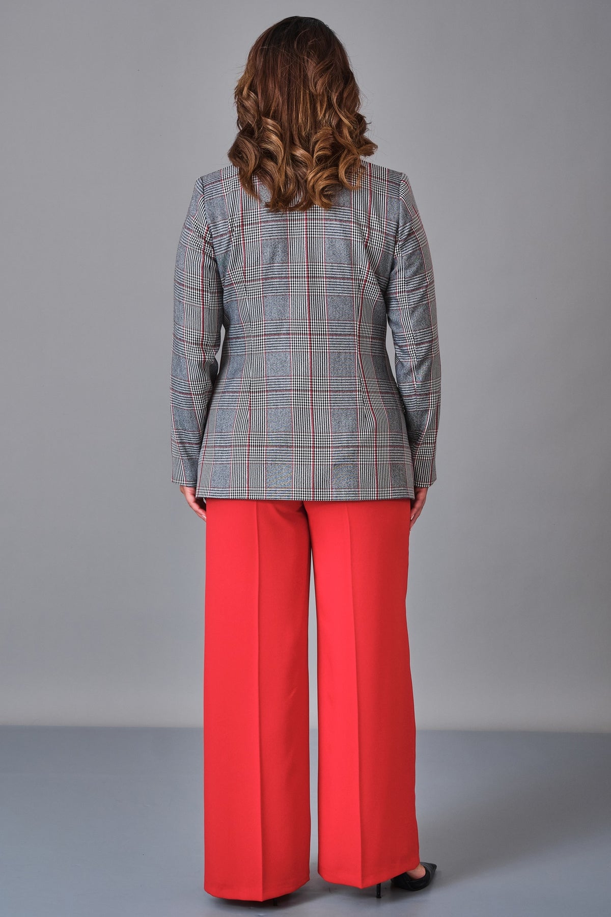 Selen - Plus Size Jacket (SLN27K17562) - 8690200225789
