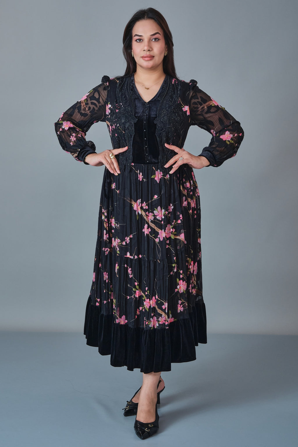 Quizas - Plus Size Dress (QUZ27K1433)