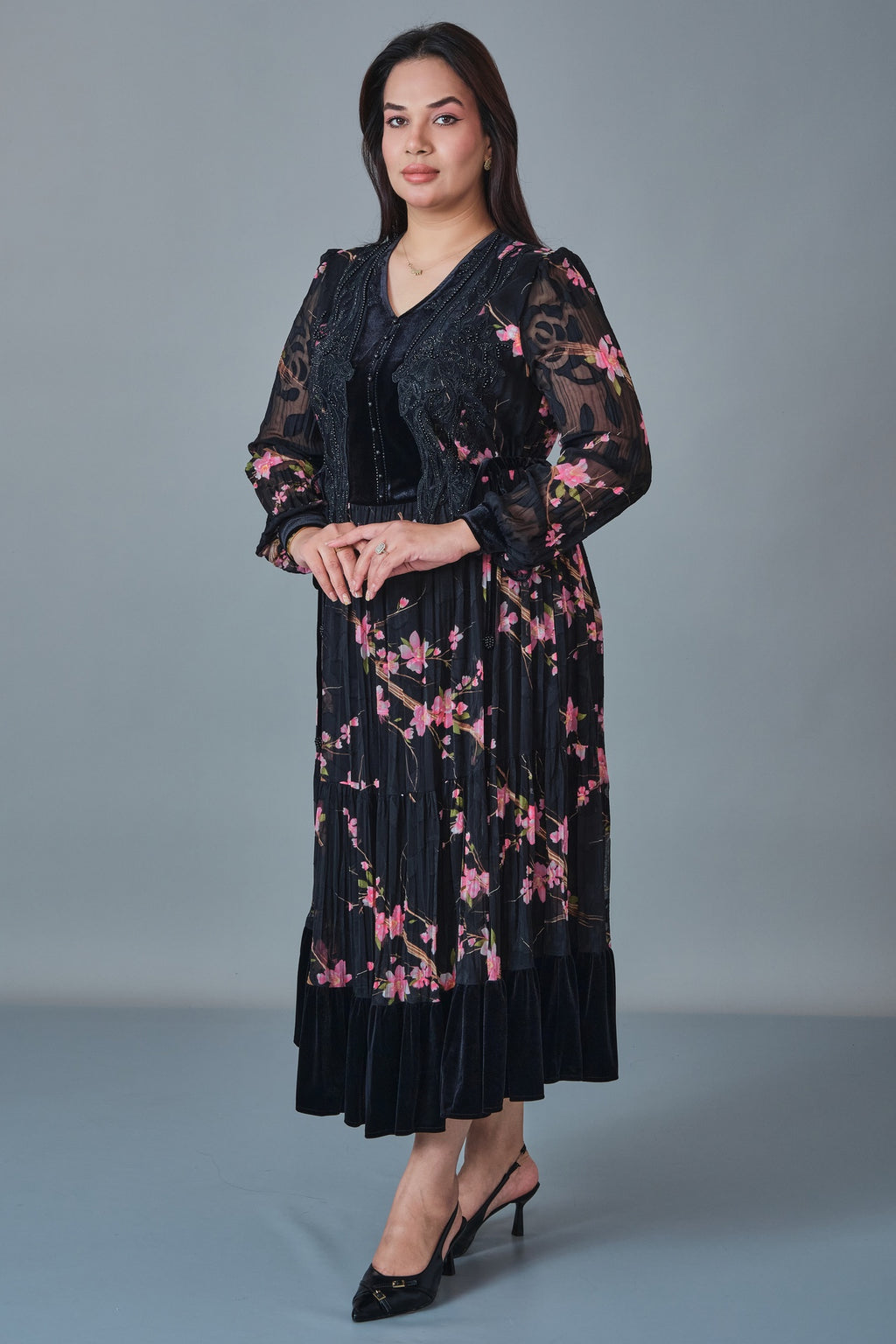 Quizas - Plus Size Dress (QUZ27K1433)