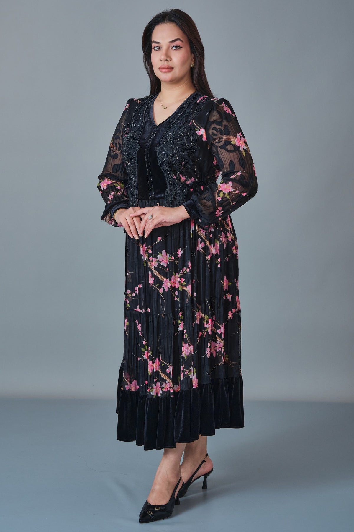 Quizas - Plus Size Dress (QUZ27K1433)