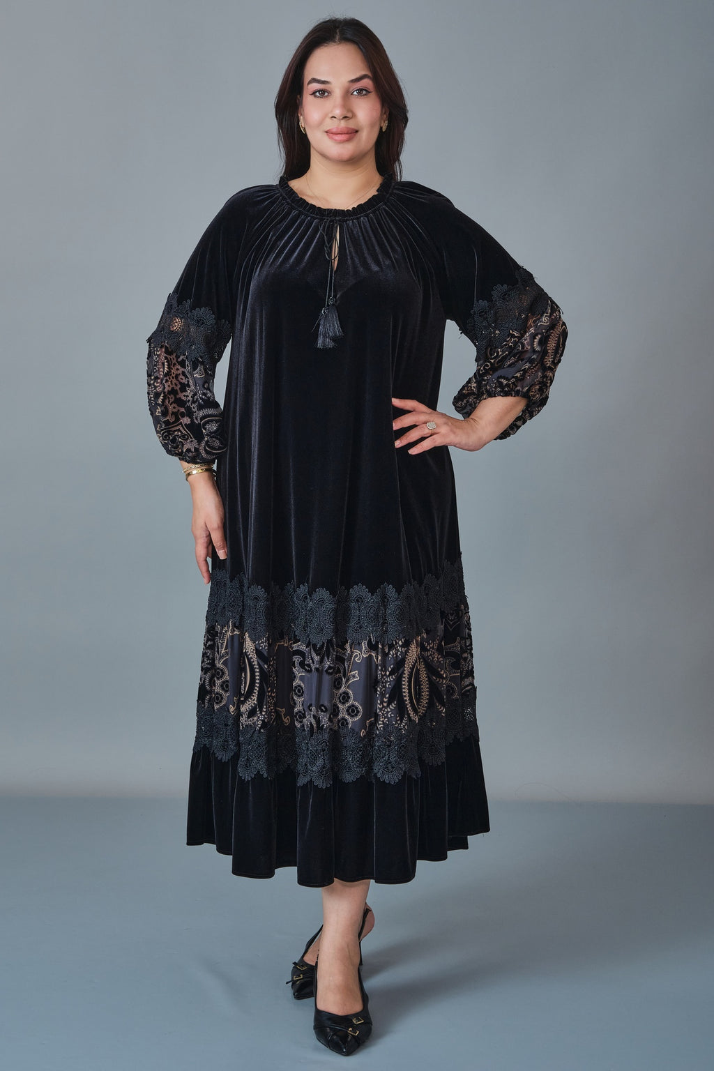 Quizas - Extended Plus Size Dress (QUZ27K1440-1)